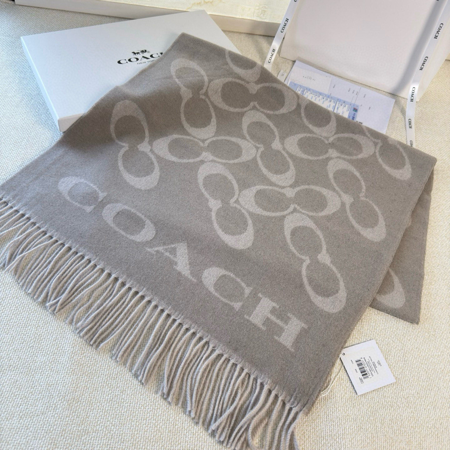🆕【COCAH · 蔻驰经典斜纹字母】专柜都在抢货的节奏❗️【高端原版尾单全套辅料齐全】Coach经典斜