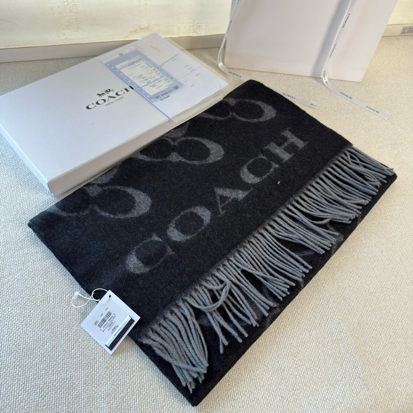 🆕【COCAH · 蔻驰经典斜纹字母】专柜都在抢货的节奏❗️【高端原版尾单全套辅料齐全】Coach经典斜