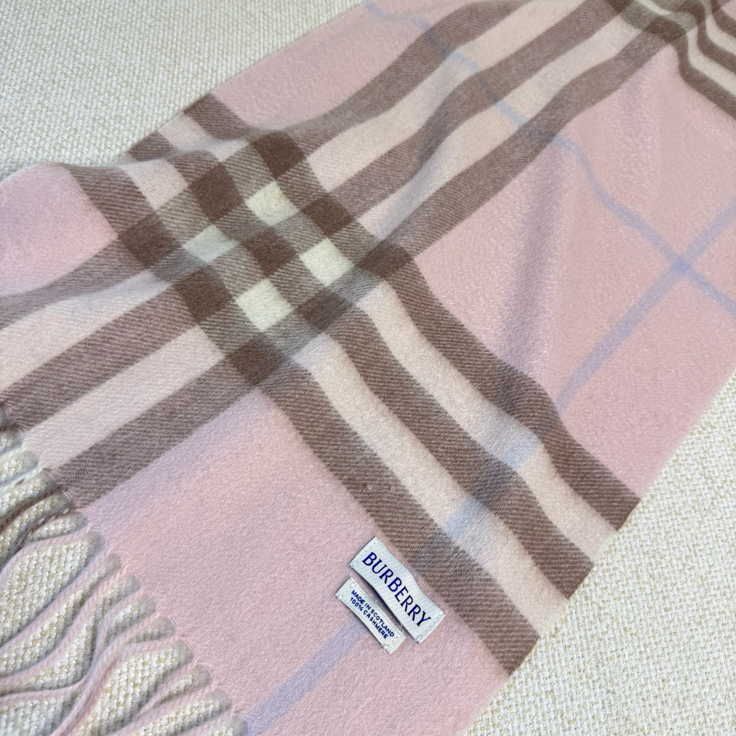 🆕【纯羊绒芯片版】Burberry · 巴宝莉经典万年格子❗️老款新作，最新官网全套辅料❗️HK🇭🇰外贸