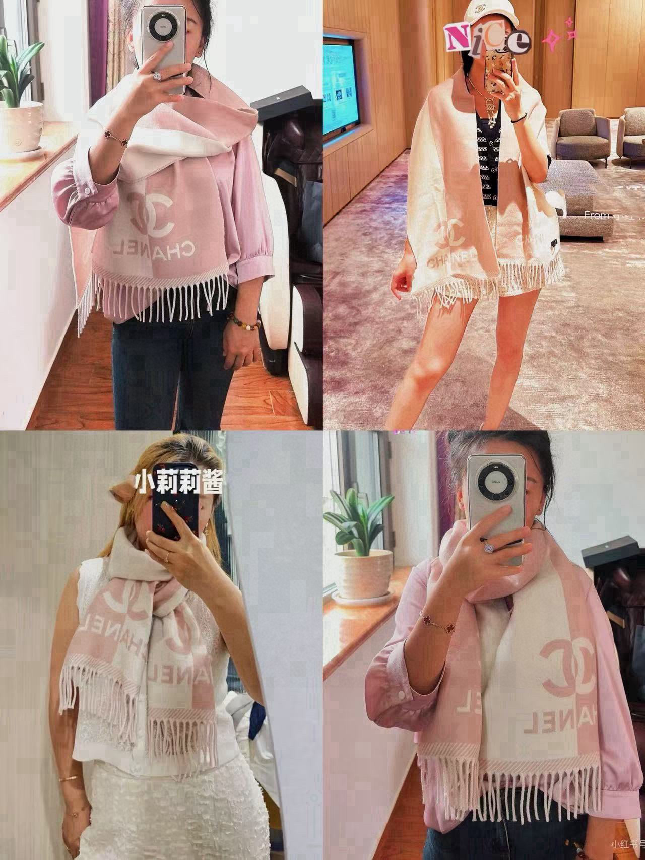 🆕高版Chanel · 香奶奶24年新款，拼色设计，经典的Logo提花展现，上身才会知道它的美，大牌范十