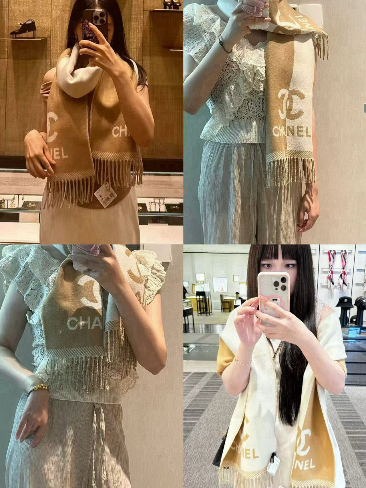 🆕高版Chanel · 香奶奶24年新款，拼色设计，经典的Logo提花展现，上身才会知道它的美，大牌范十