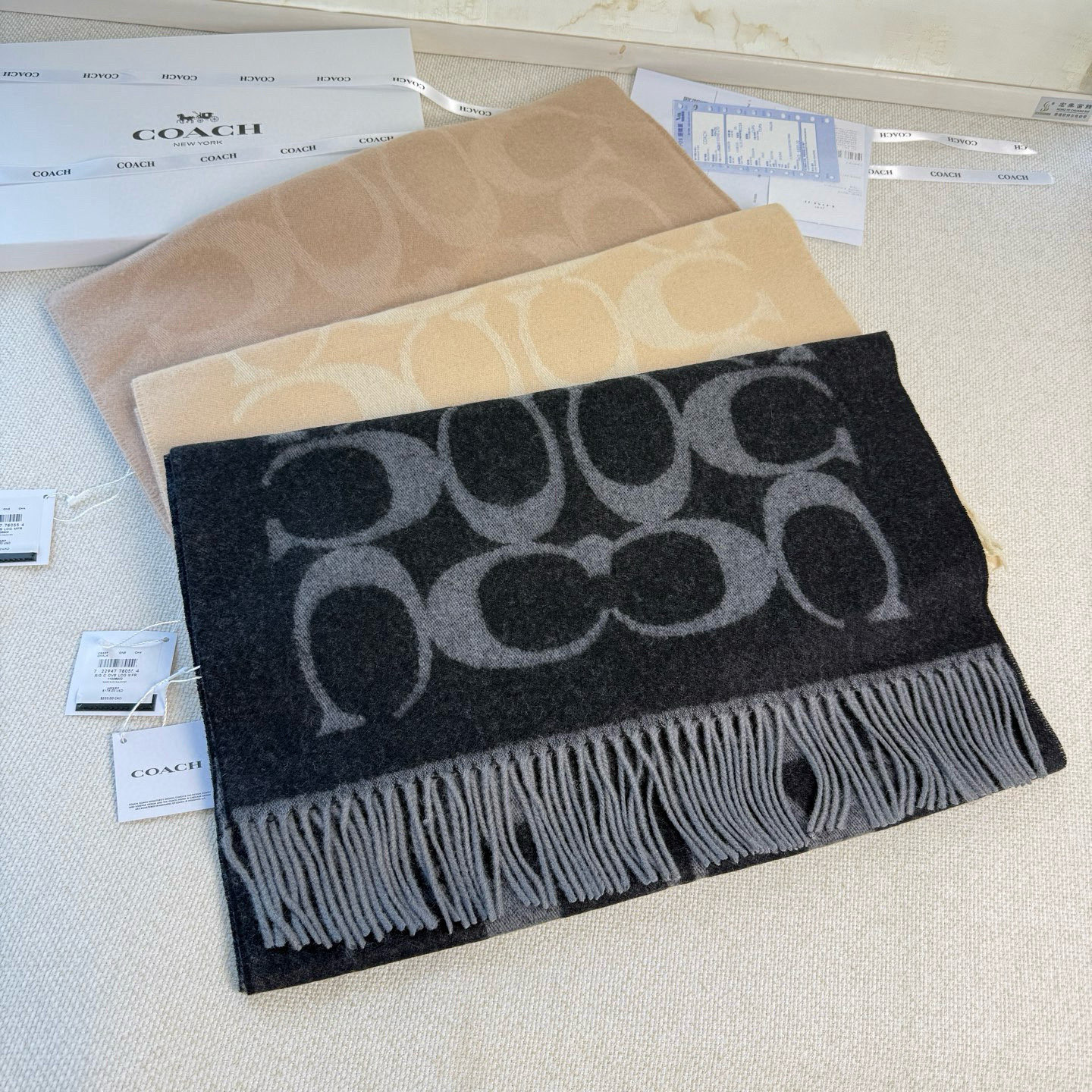🆕【COCAH · 蔻驰新款大C字母】专柜都在抢货的节奏❗️【高端原版尾单全套辅料齐全】Coach经典C