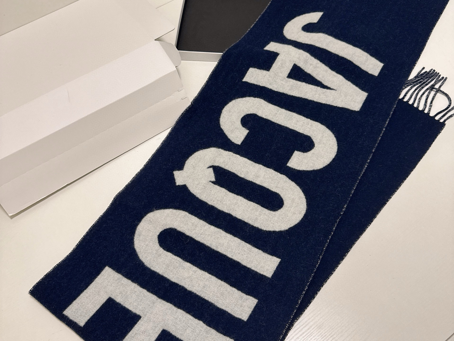 🆕JACQUEMUS双面围巾❗今年真的被疯狂种草 今年冬天就非宠这条 好看的要疯掉了，太有型太有魅力了❗