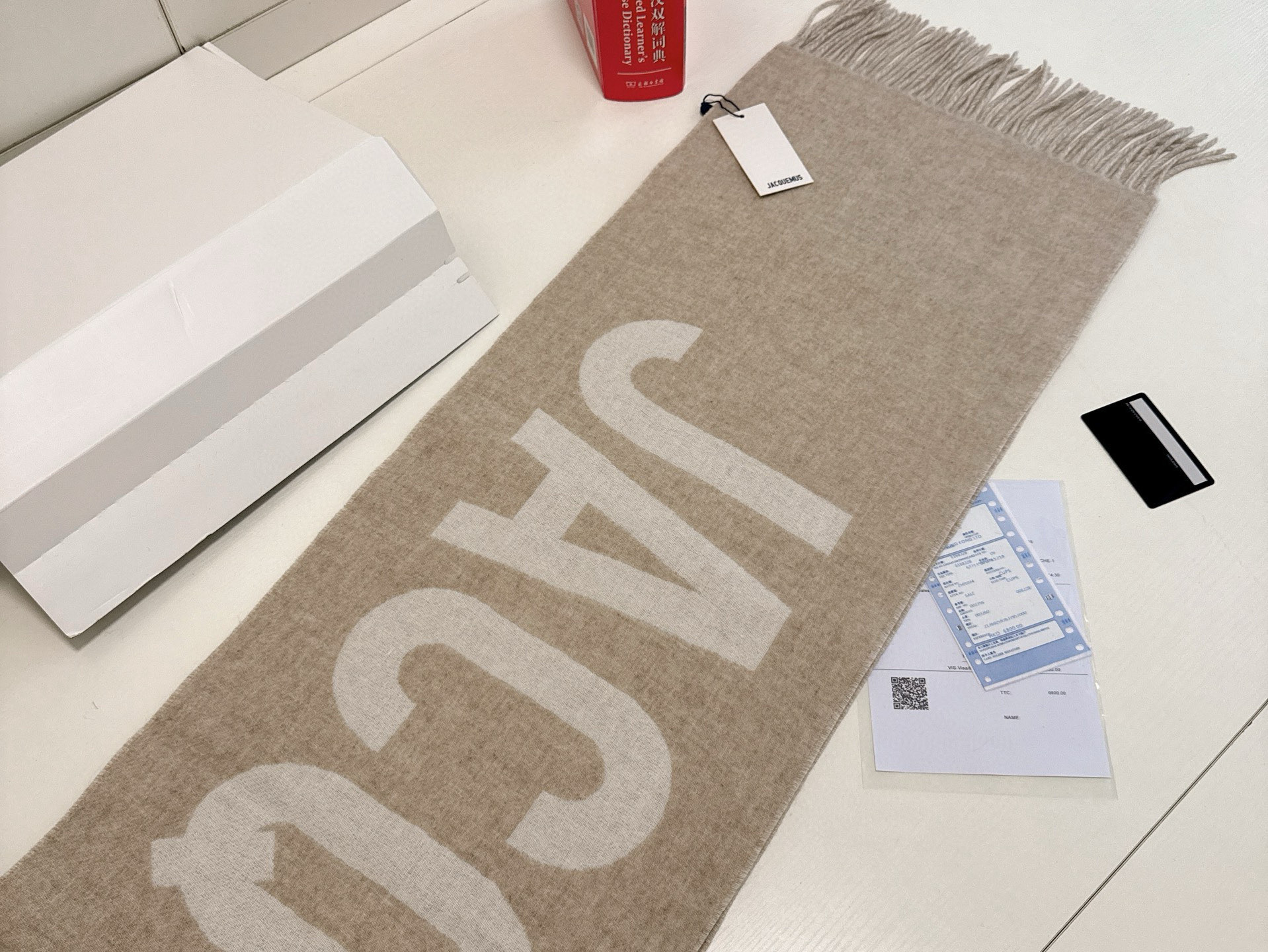 🆕JACQUEMUS双面围巾❗今年真的被疯狂种草 今年冬天就非宠这条 好看的要疯掉了，太有型太有魅力了❗