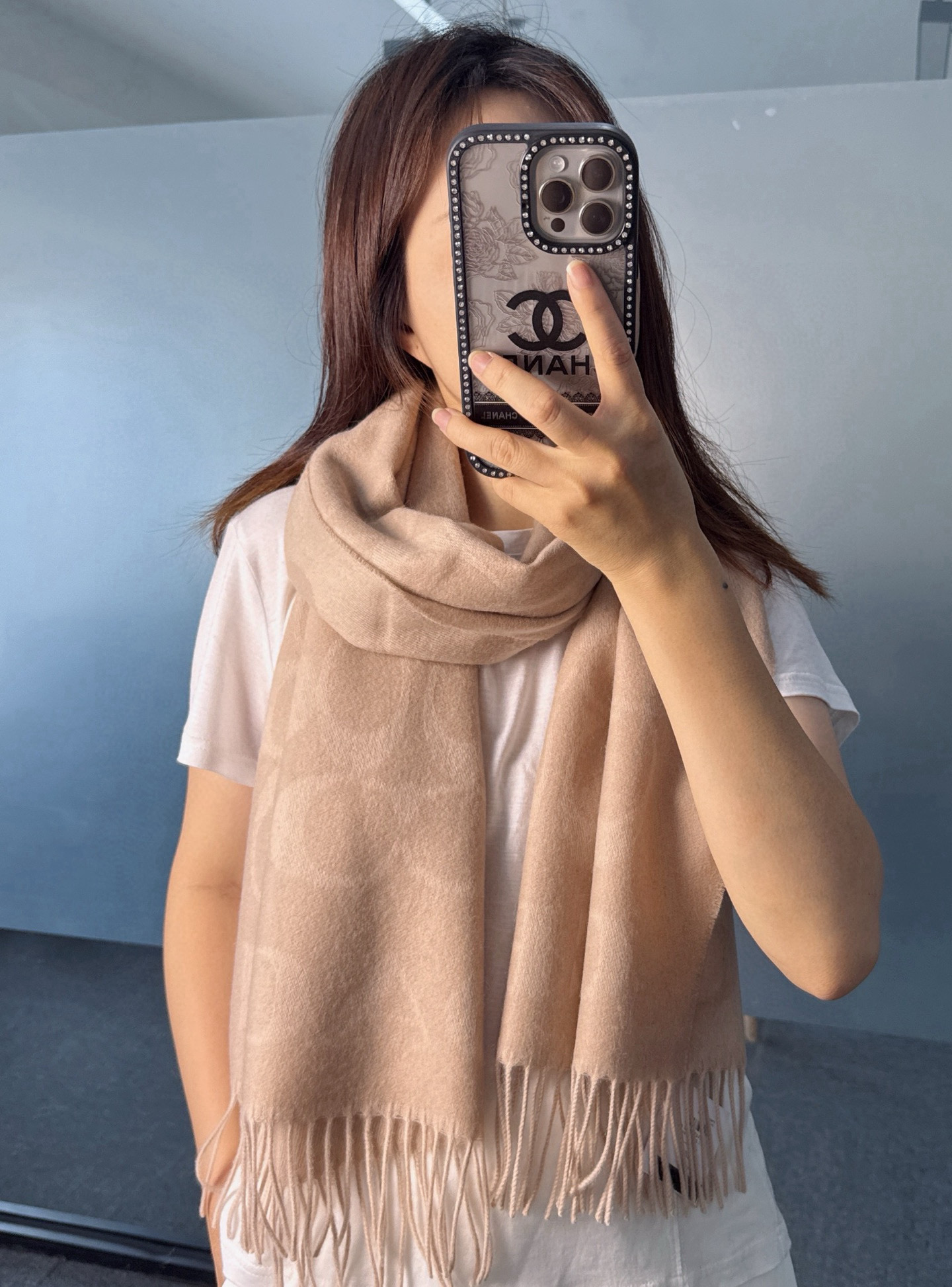 🆕【COCAH · 蔻驰经典标志大尺寸围巾】专柜都在抢货的节奏❗️【高端原版尾单全套辅料齐全】Coach