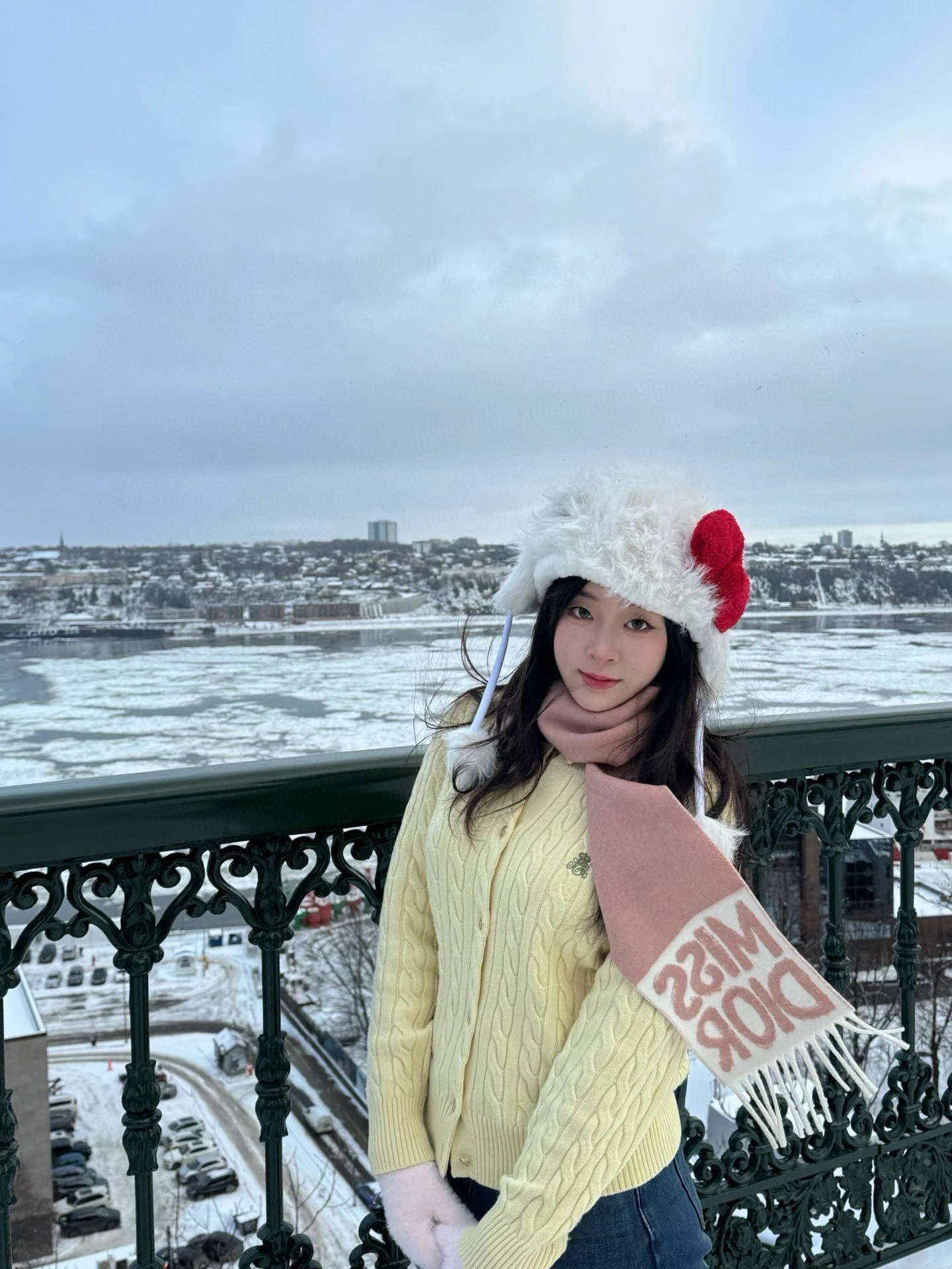 🆕我的天 真要給每人都要入的款 ！DIOR 冬季爆款羊絨围巾尺寸比常规細点，但不会累贅！撘大衣的绝配👍🏻