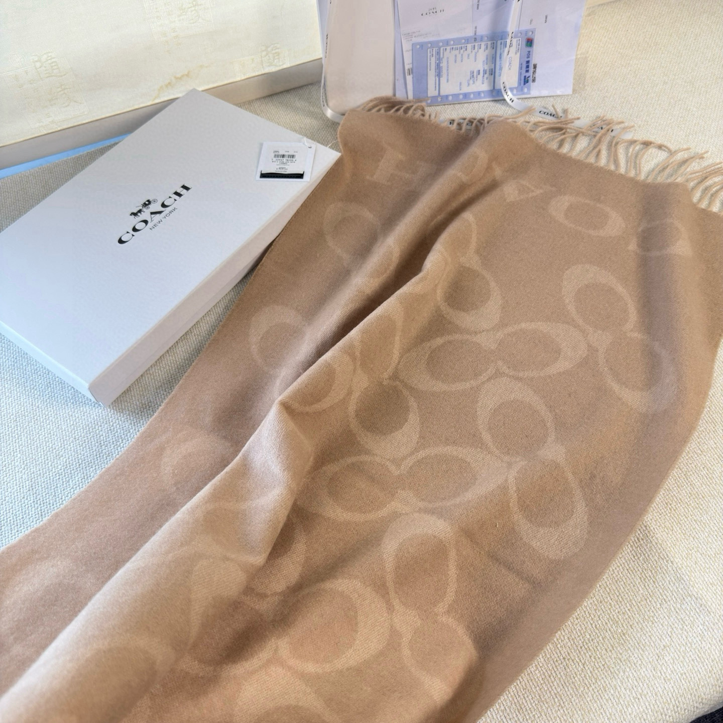 🆕【COCAH · 蔻驰经典斜纹字母】专柜都在抢货的节奏❗️【高端原版尾单全套辅料齐全】Coach经典斜