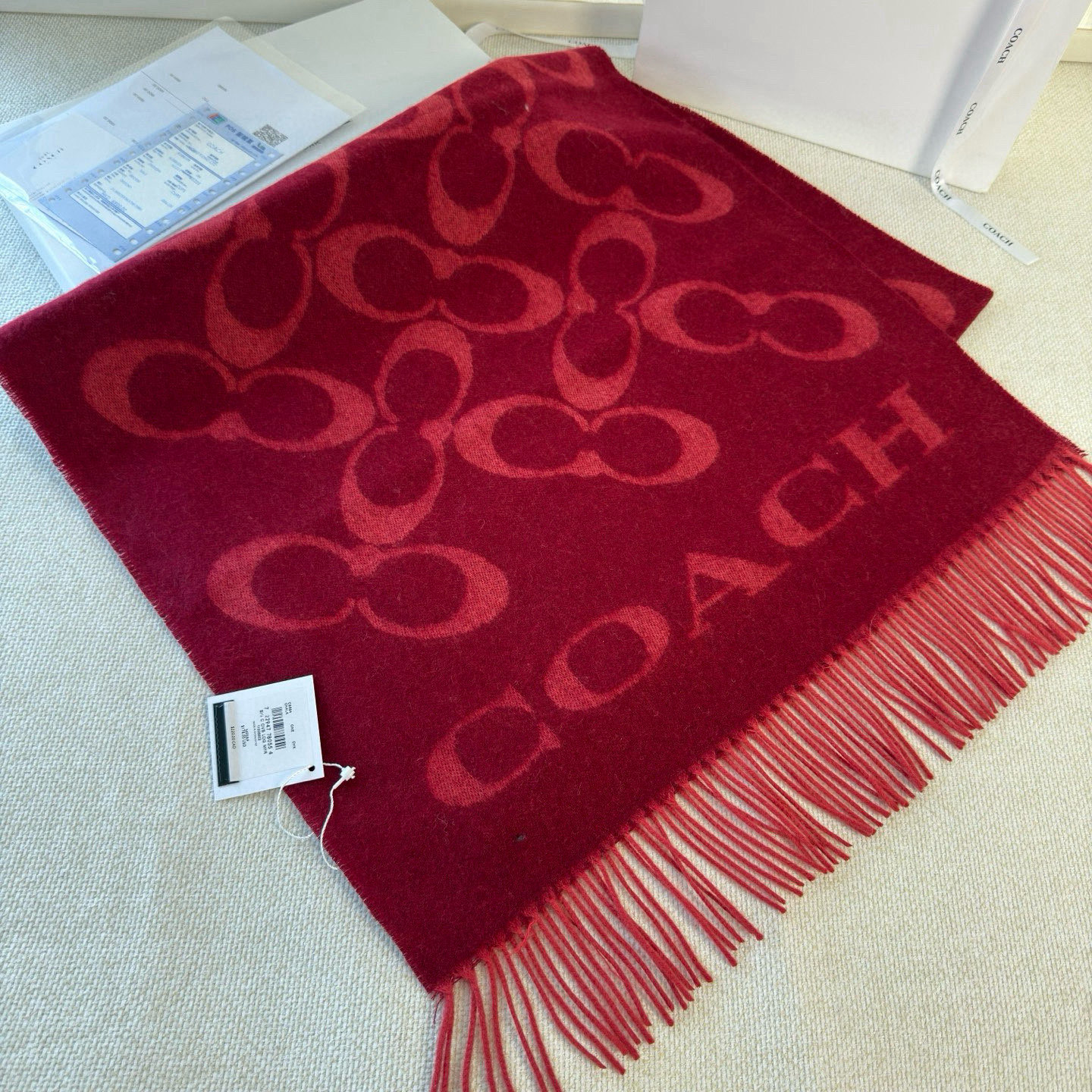 🆕【COCAH · 蔻驰经典斜纹字母】专柜都在抢货的节奏❗️【高端原版尾单全套辅料齐全】Coach经典斜