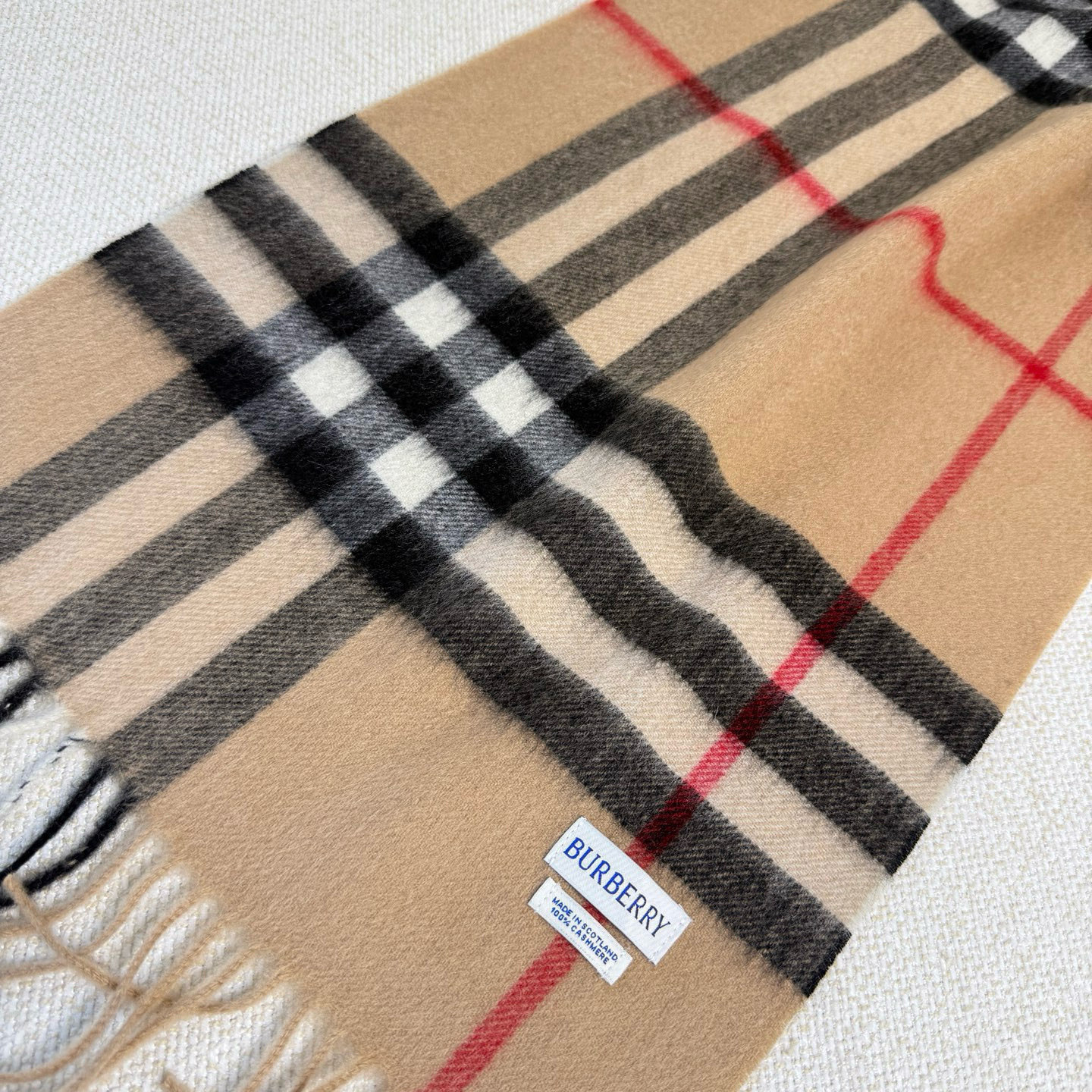 🆕【纯羊绒芯片版】Burberry · 巴宝莉经典万年格子❗️老款新作，最新官网全套辅料❗️HK🇭🇰外贸