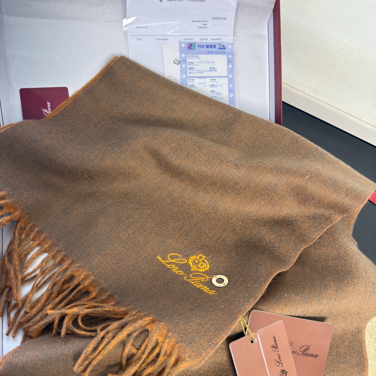 🆕Loro Piana · 诺悠翩雅【贸易公司尾单，极品双面山羊绒围巾披肩】送人自留都太高大上了😍重磅上