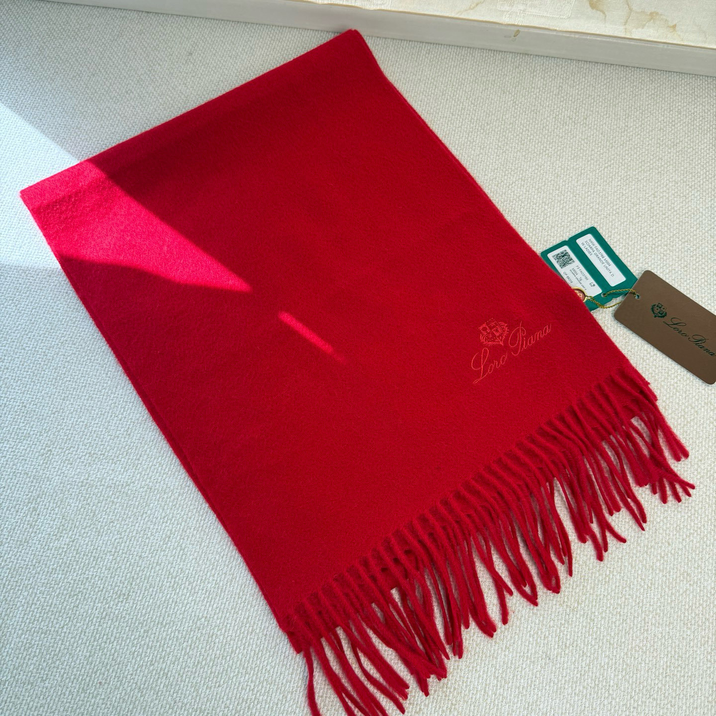 🆕Loro Piana · 诺悠翩雅秋冬新品❗️超级夯货 重磅来袭❗️【极品山羊绒小围巾】送人自留都太高