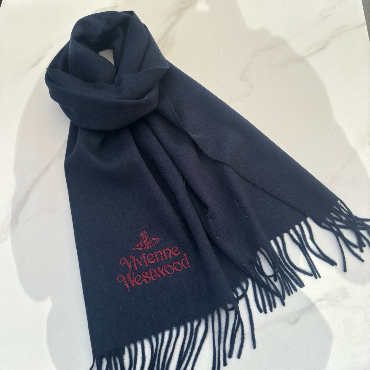 Vivienne Westwood 𝐖𝐞𝐬𝐭𝐰𝐨𝐨𝐝 【薇薇安 · 西太后】 山羊绒小围巾 送人自留都太高大上了 重磅上新