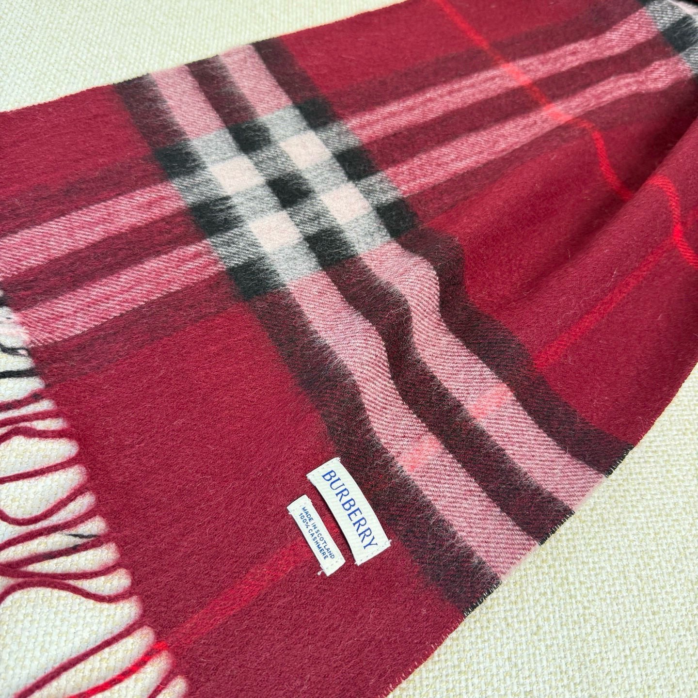 🆕【纯羊绒芯片版】Burberry · 巴宝莉经典万年格子❗️老款新作，最新官网全套辅料❗️HK🇭🇰外贸