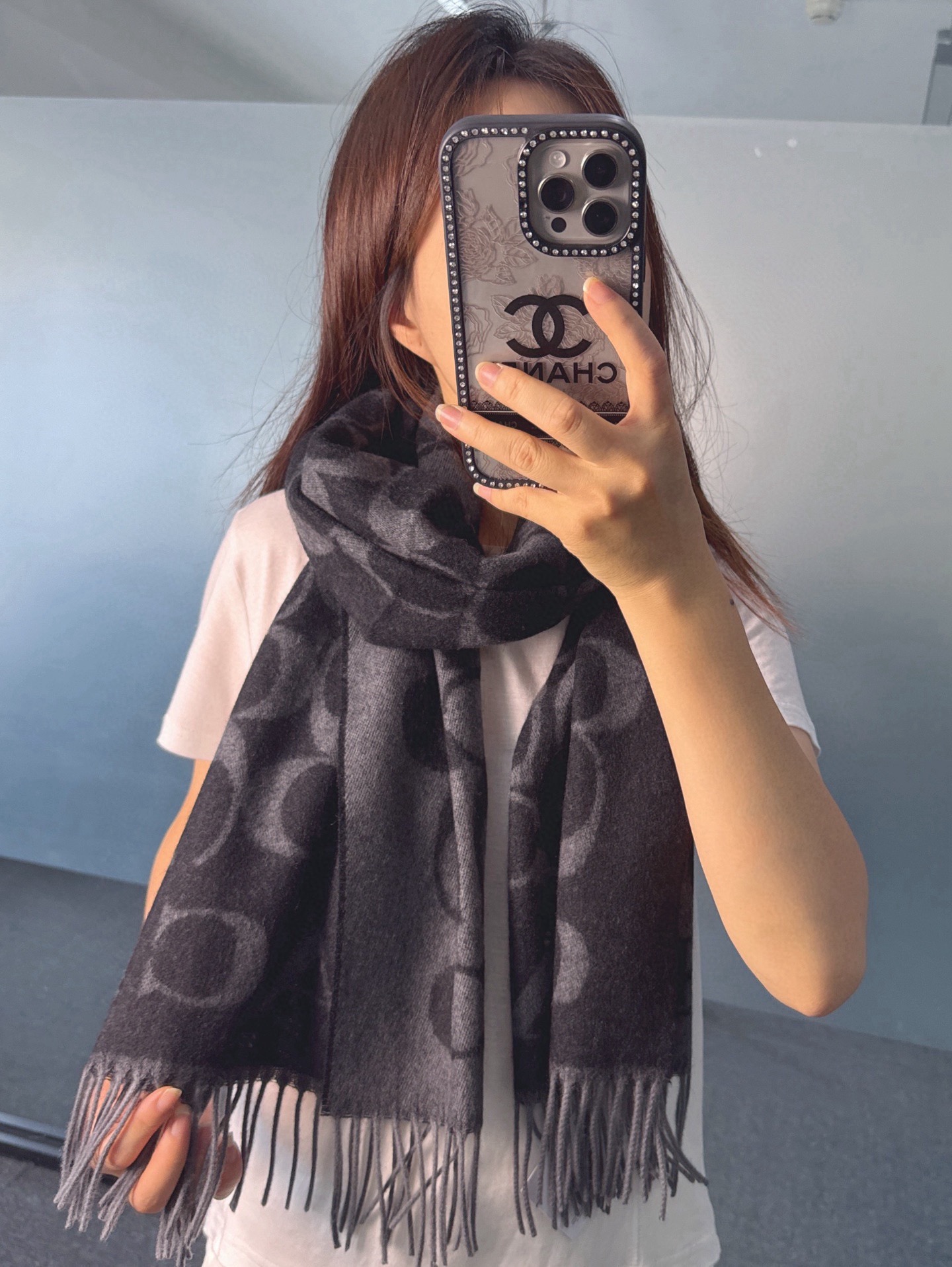 🆕【COCAH · 蔻驰经典标志大尺寸围巾】专柜都在抢货的节奏❗️【高端原版尾单全套辅料齐全】Coach