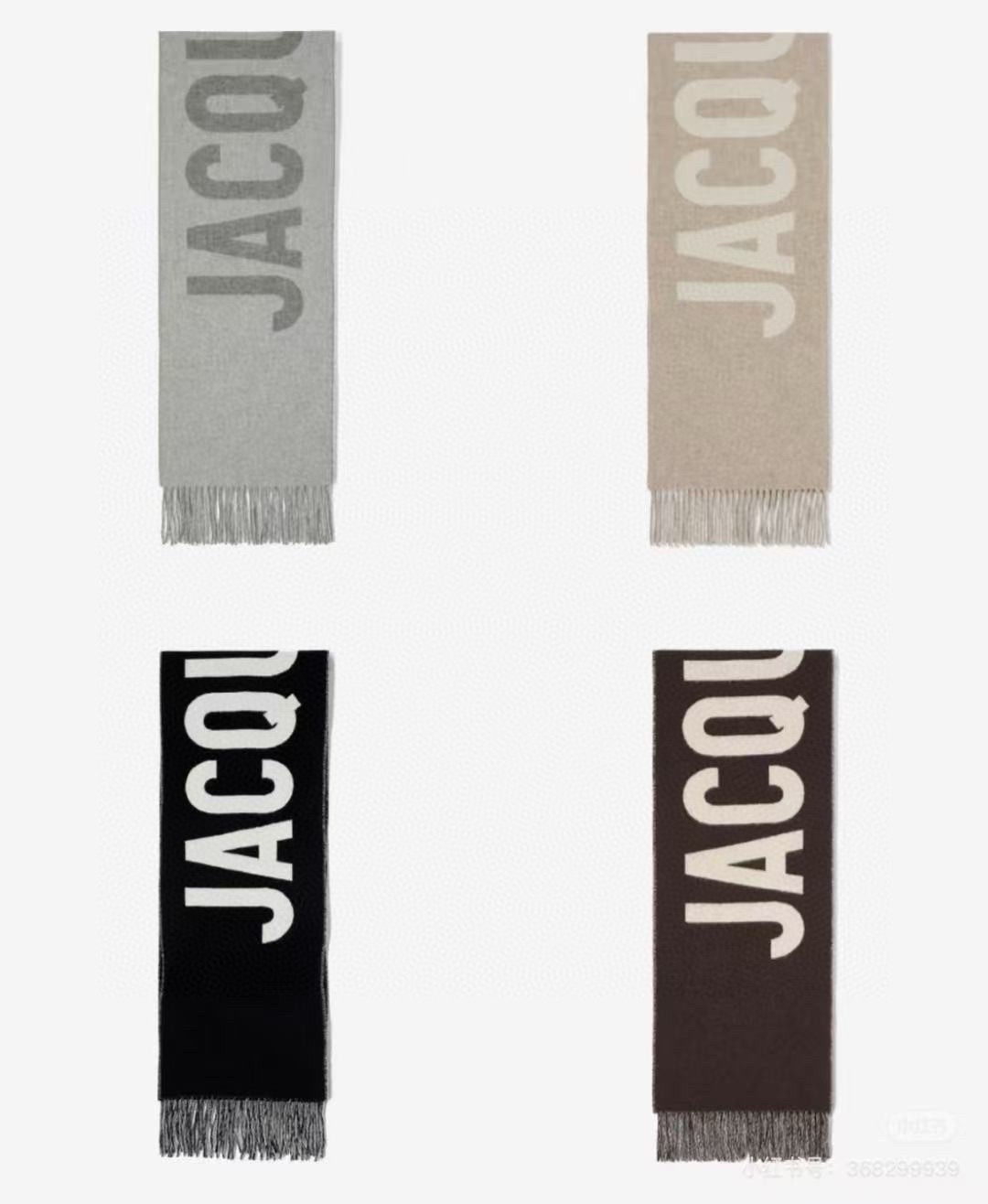 🆕JACQUEMUS双面围巾❗今年真的被疯狂种草 今年冬天就非宠这条 好看的要疯掉了，太有型太有魅力了❗