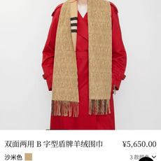 🆕Burberry · B字形盾牌❗️B家双面围巾❗好看的要疯掉了,太有型太有魅力了❗❗非常斯文时尚的秋冬单品!真的很喜 🆕Burberry · B字形盾牌❗️B家双面围巾❗好看的要疯掉了,太有型太有魅力了❗❗非常斯文时尚的秋冬单品!真的很喜