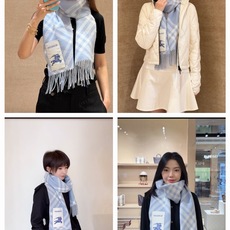 🆕Burberry新款苏格兰格纹羊绒围巾,继全智贤带火的格纹款围巾之后,Bur又一款力作上市,Burberry新款流苏格 🆕Burberry新款苏格兰格纹羊绒围巾,继全智贤带火的格纹款围巾之后,Bur又一款力作上市,Burberry新款流苏格