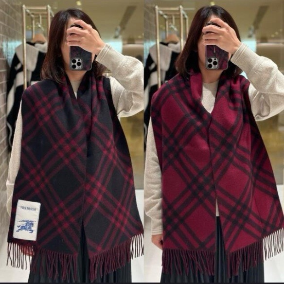 🆕Burberry新款苏格兰格纹羊绒围巾,继全智贤带火的格纹款围巾之后,Bur又一款力作上市,Burberry新款流苏格 🆕Burberry新款苏格兰格纹羊绒围巾,继全智贤带火的格纹款围巾之后,Bur又一款力作上市,Burberry新款流苏格