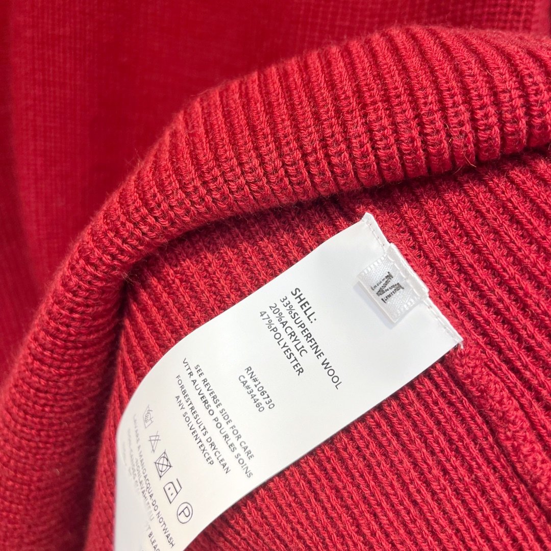 冬季新款复古红高领宽松慵懒风毛衣比正红更深一些有需要节日感但又不想太浮夸的可以选这款！超廓形的宽松版型自