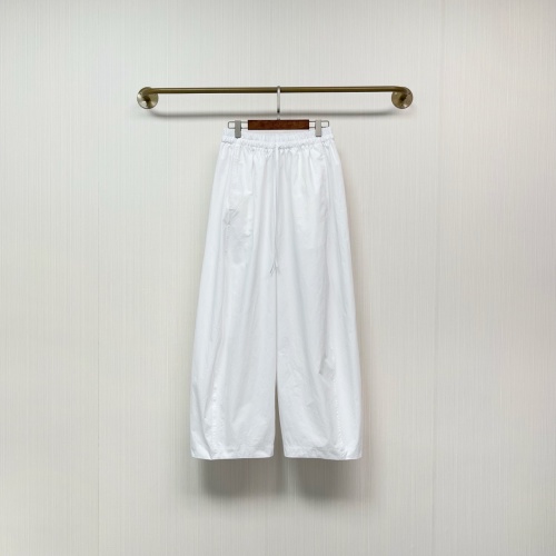 Summer Cotton Wide Leg Cropped Pants - Lightweight, Breathable, and Stylish