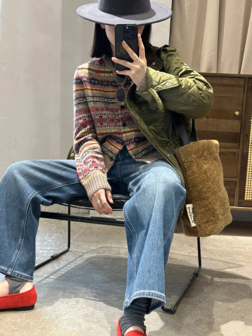 Fair Isle Wool Knit Cardigan - Timeless Style & Cozy Warmth for Women 13 Fair Isle Wool Knit Cardigan - Timeless Style & Cozy Warmth for Women