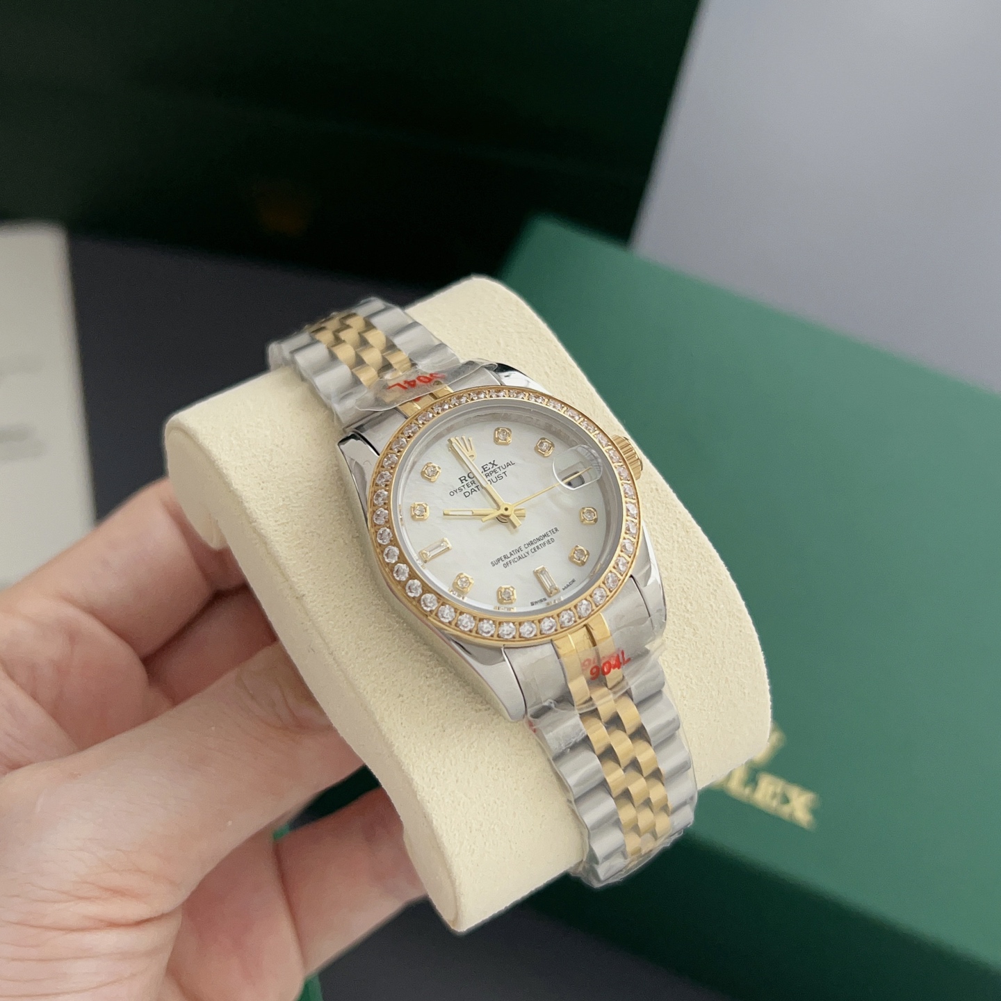Rolex Style Green Watches Watches Watches detail image 3 from source 765441