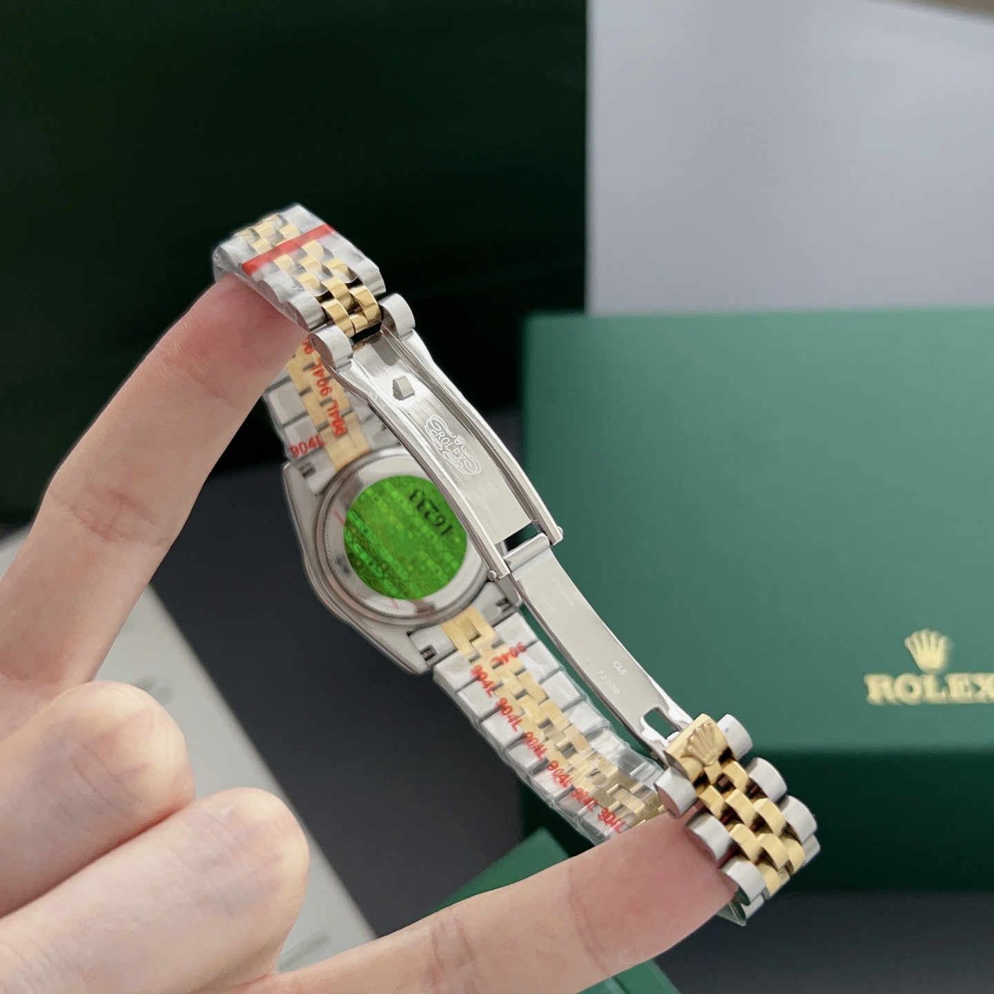 Rolex Style Green Watches Watches Watches detail image 8 from source 765441