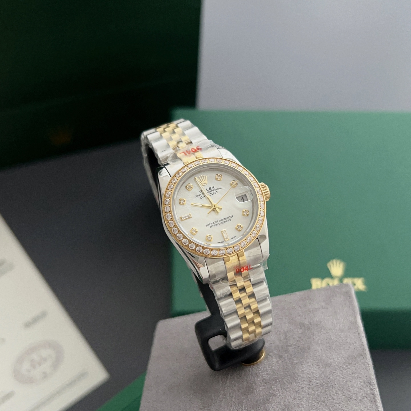 Rolex Style Green Watches Watches Watches detail image 4 from source 765441