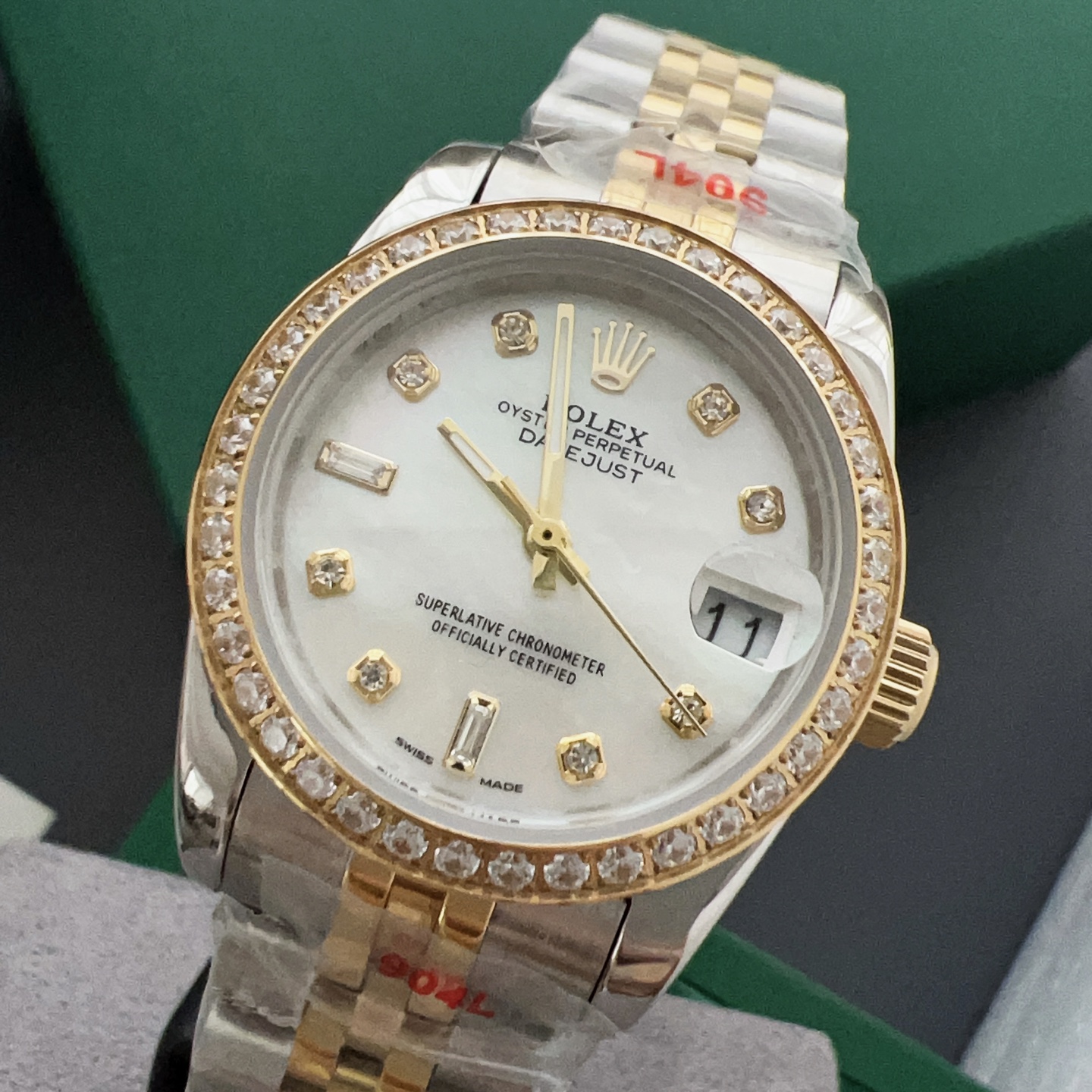 Rolex Style Green Watches Watches Watches detail image 6 from source 765441