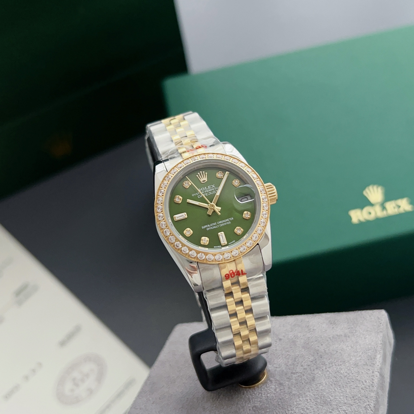 Rolex Style Green Watches Watches Watches detail image 4 from source 765442