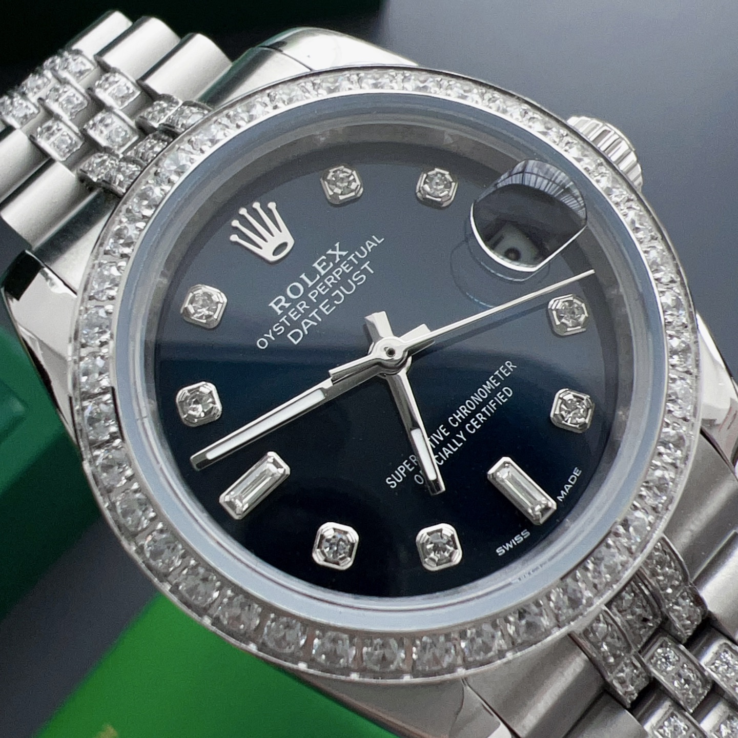 Rolex Style Black Watches Watches Watches detail image 4 from source 765447