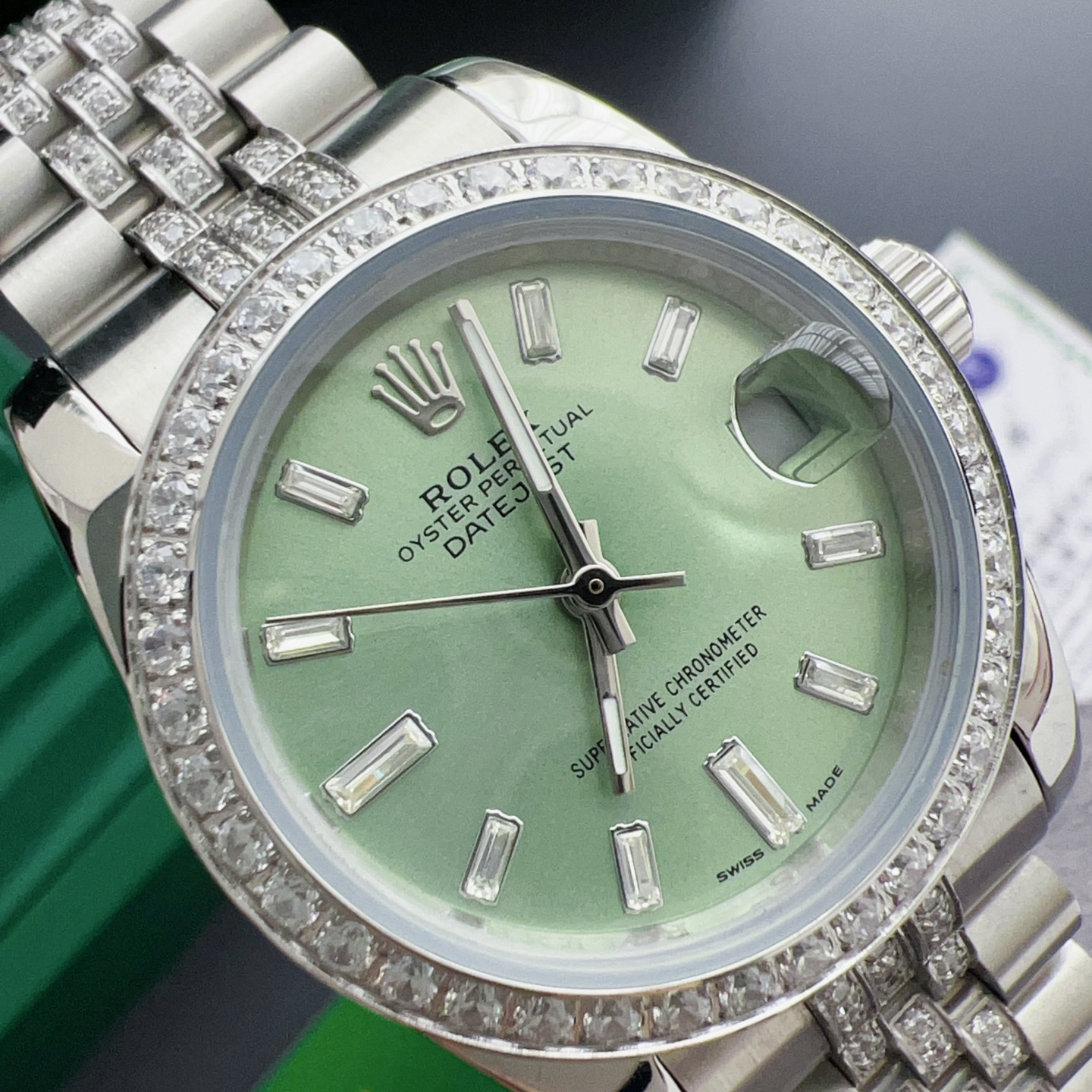 Rolex Style Black Watches Watches Watches detail image 4 from source 765449