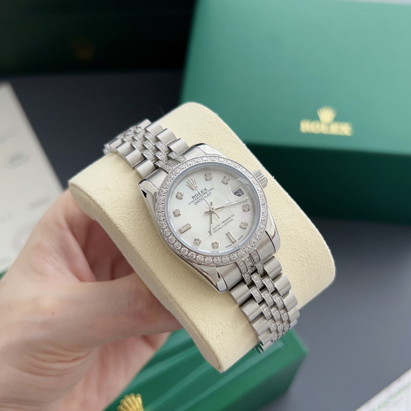 Rolex Style Black Watches Watches Watches detail image 3 from source 765448