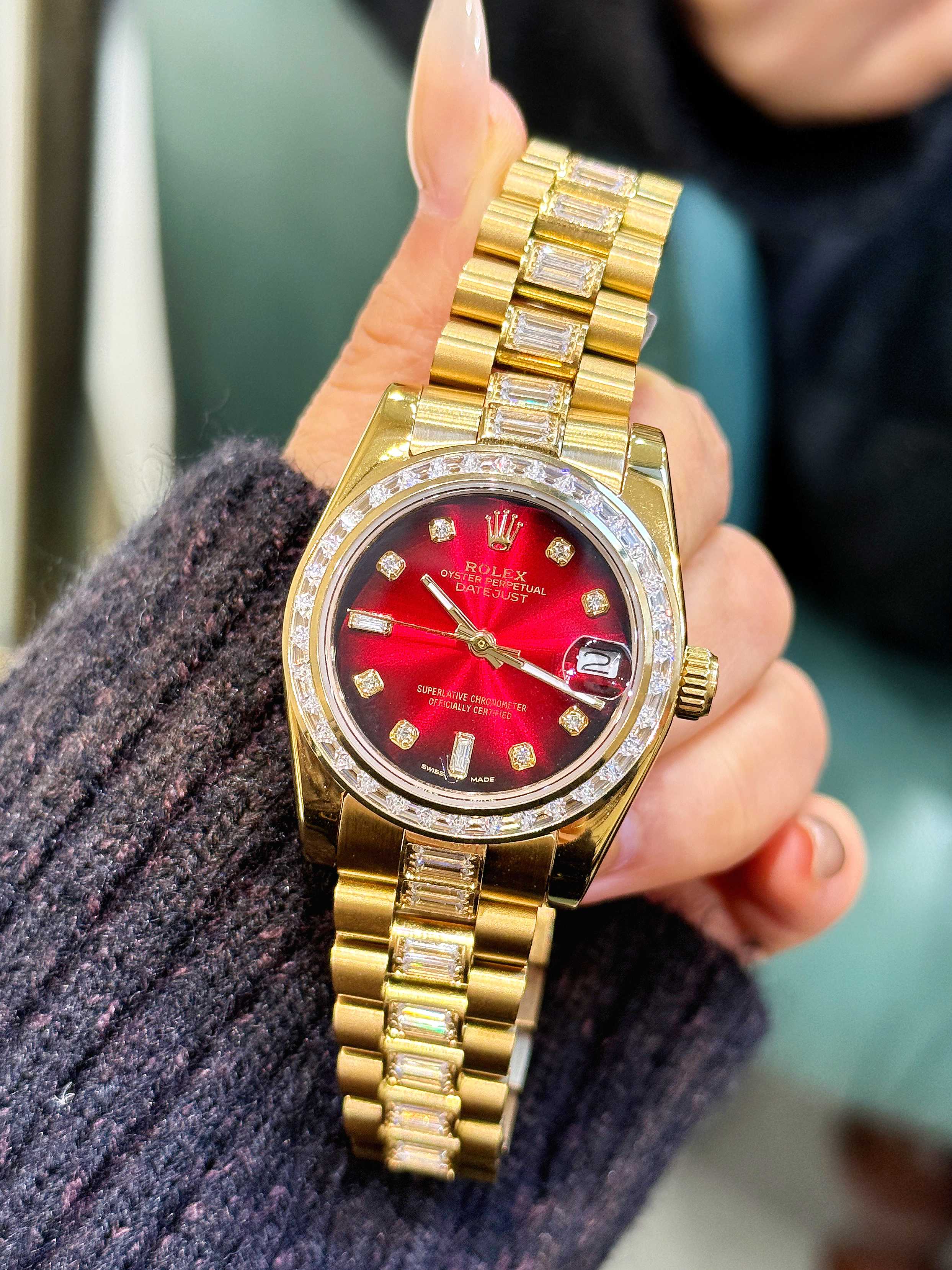 Rolex Style Beige Watches Watches Watches detail image 5 from source 765355