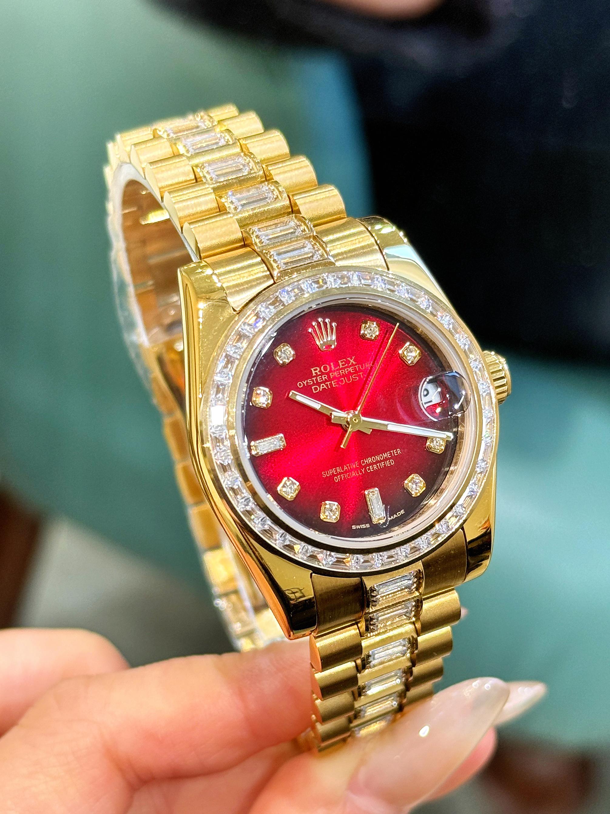 Rolex Style Beige Watches Watches Watches detail image 3 from source 765355