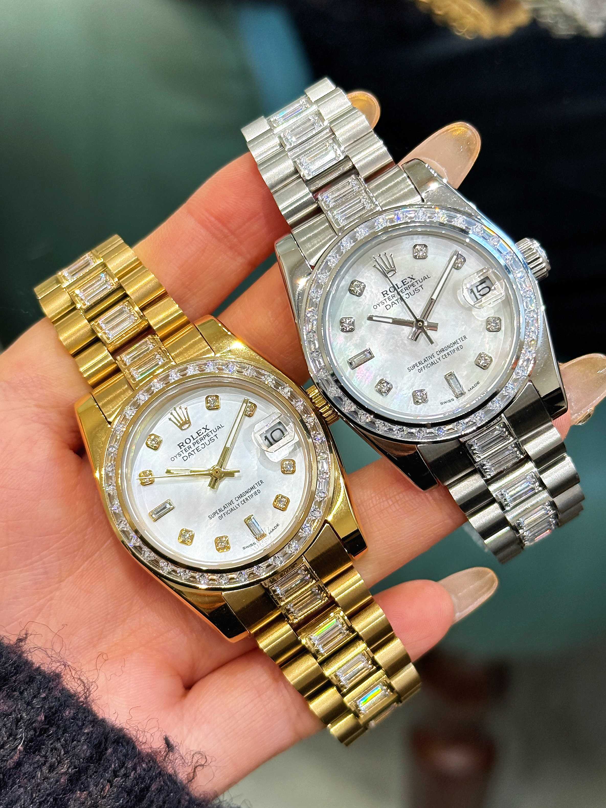 Rolex Style White Watches Watches Watches detail image 9 from source 765350