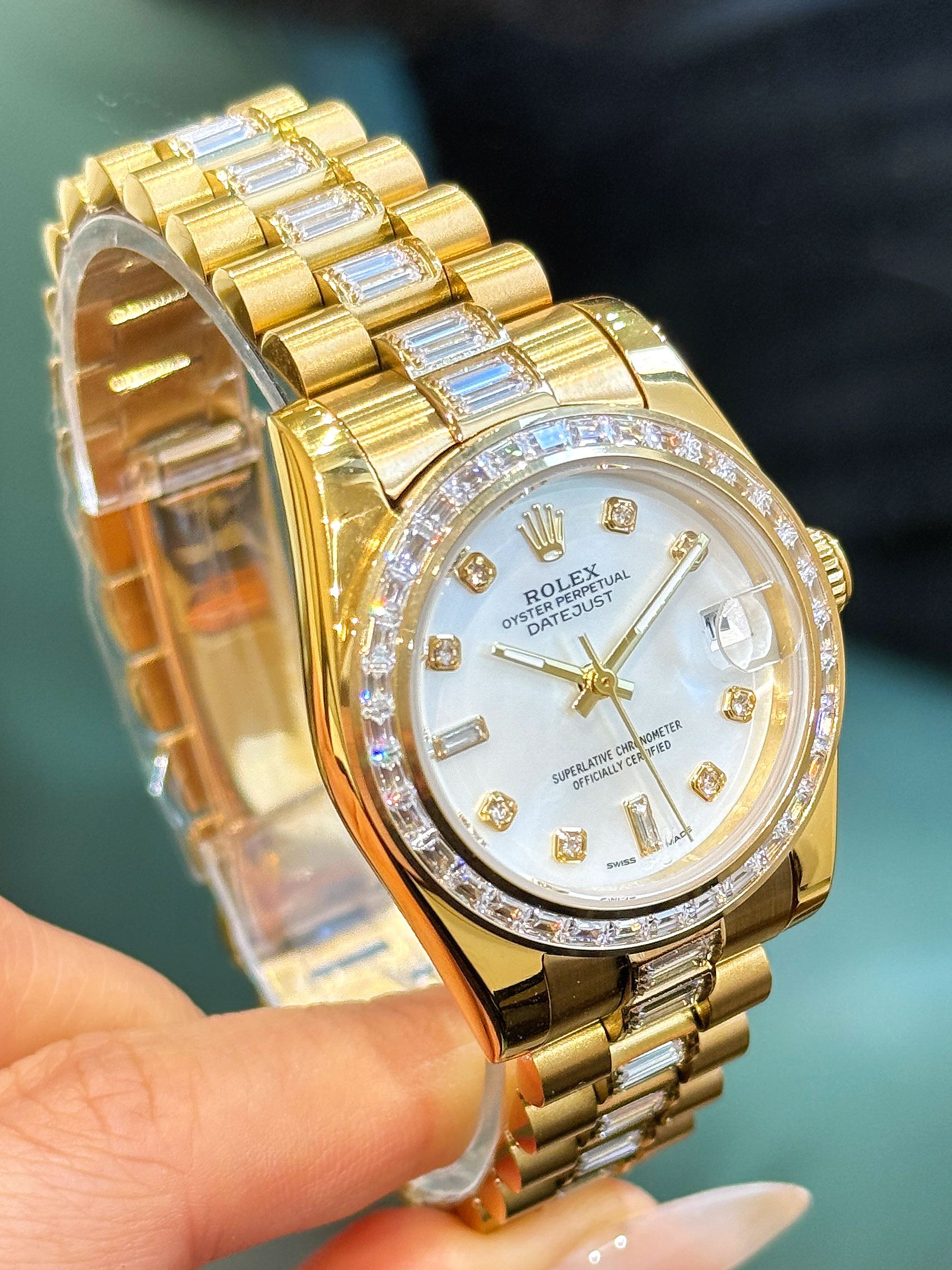Rolex Style White Watches Watches Watches detail image 8 from source 765351