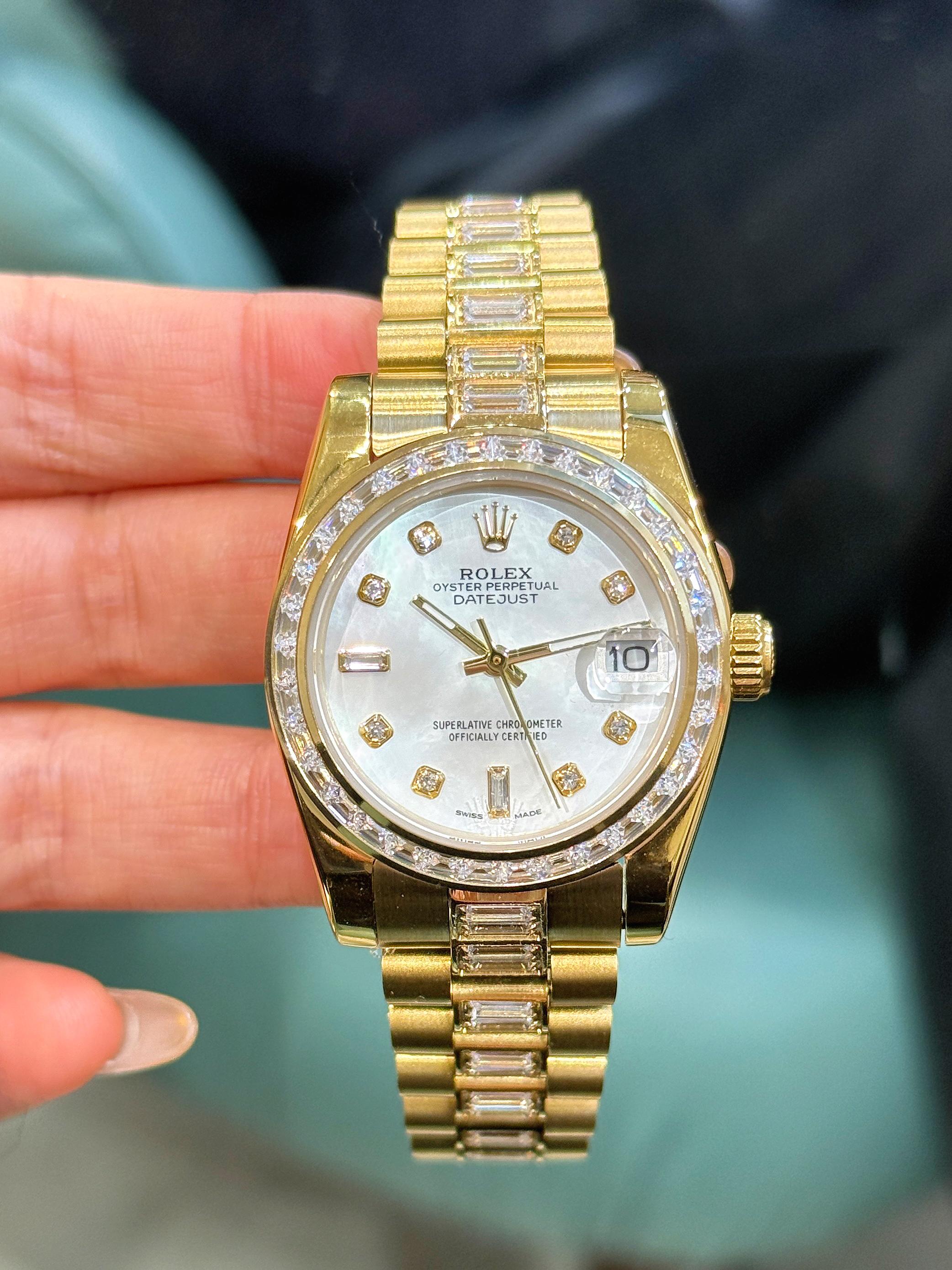 Rolex Style White Watches Watches Watches detail image 4 from source 765351