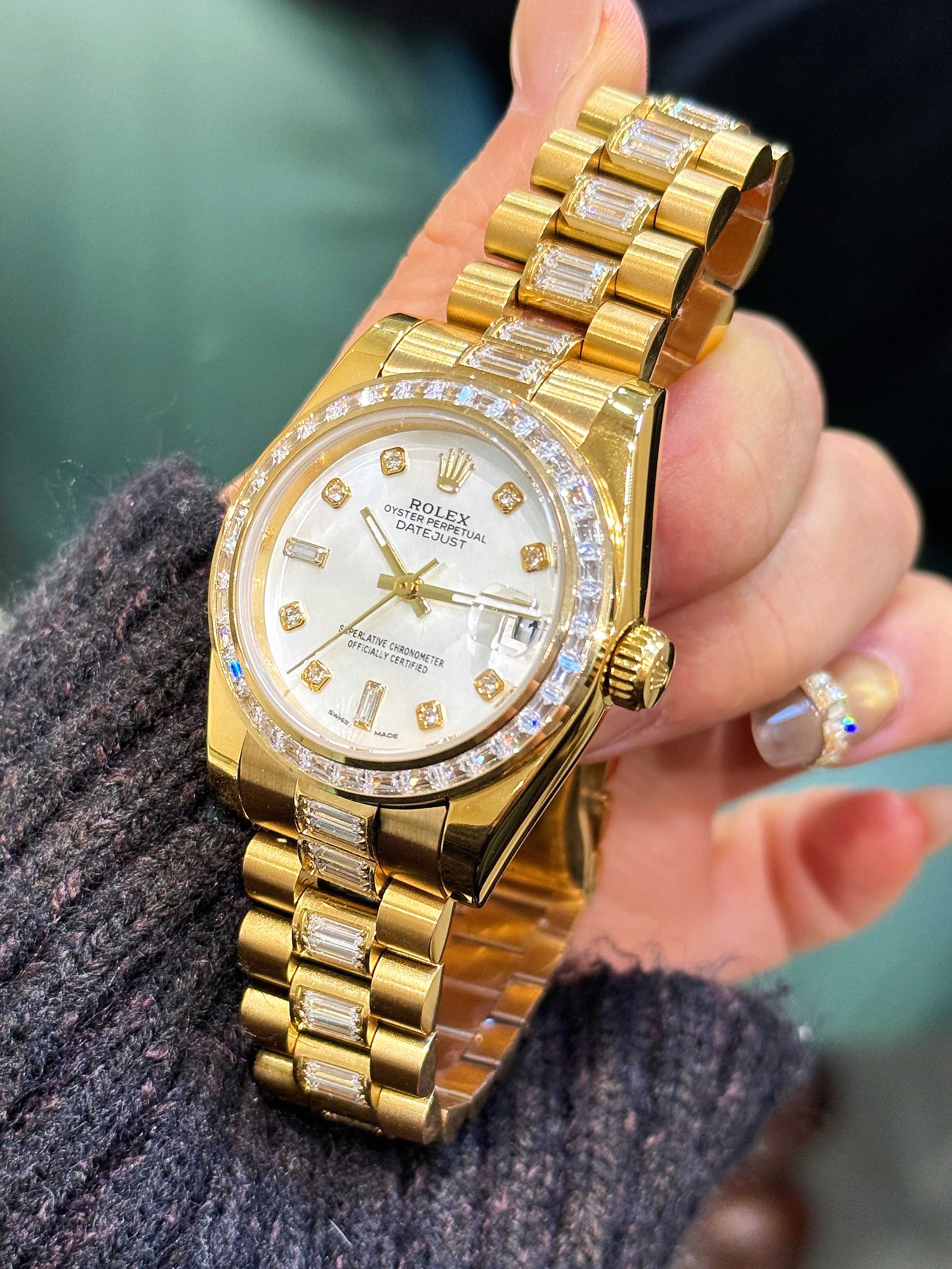 Rolex Style White Watches Watches Watches detail image 5 from source 765351