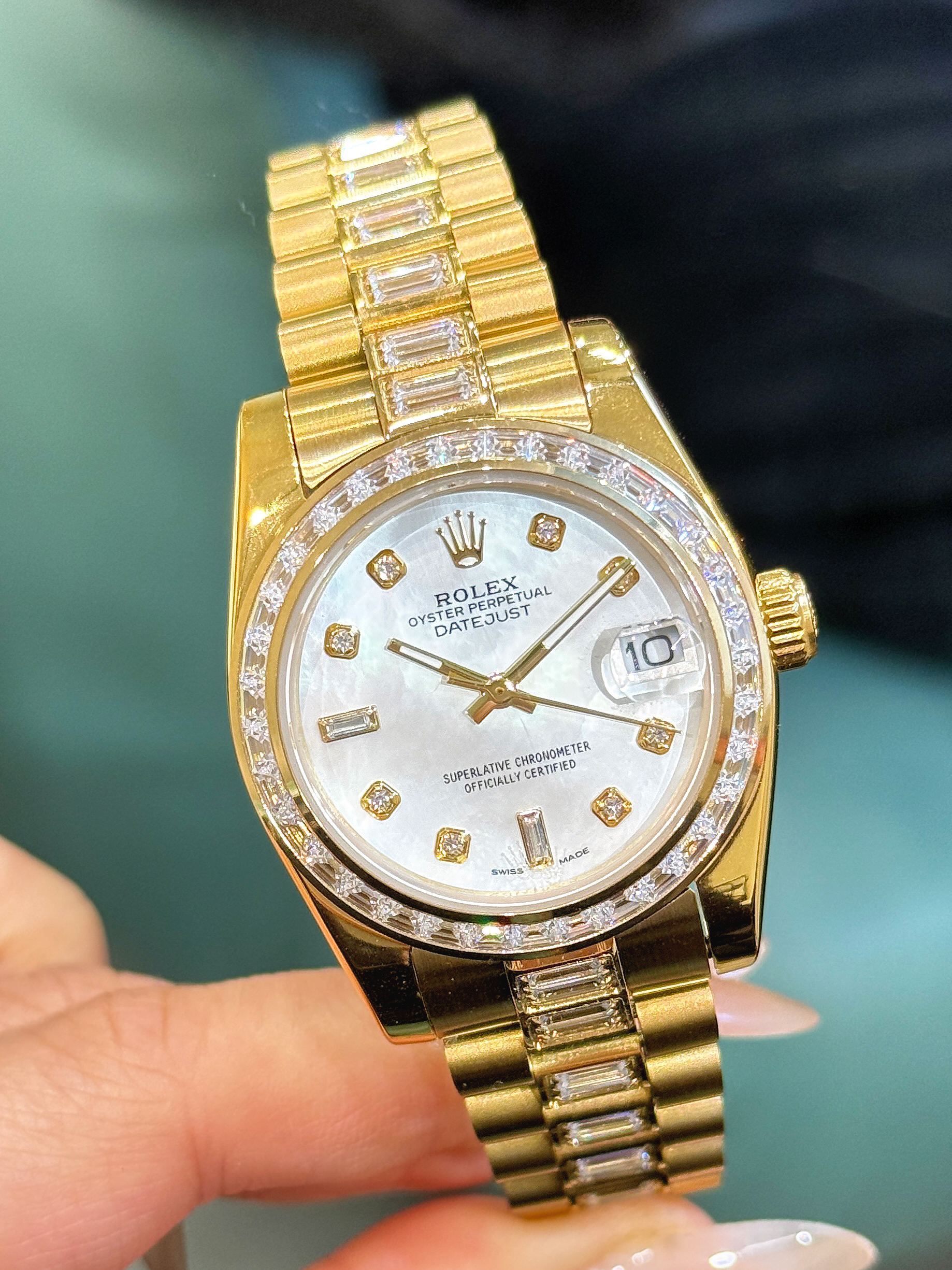 Rolex Style White Watches Watches Watches detail image 7 from source 765351