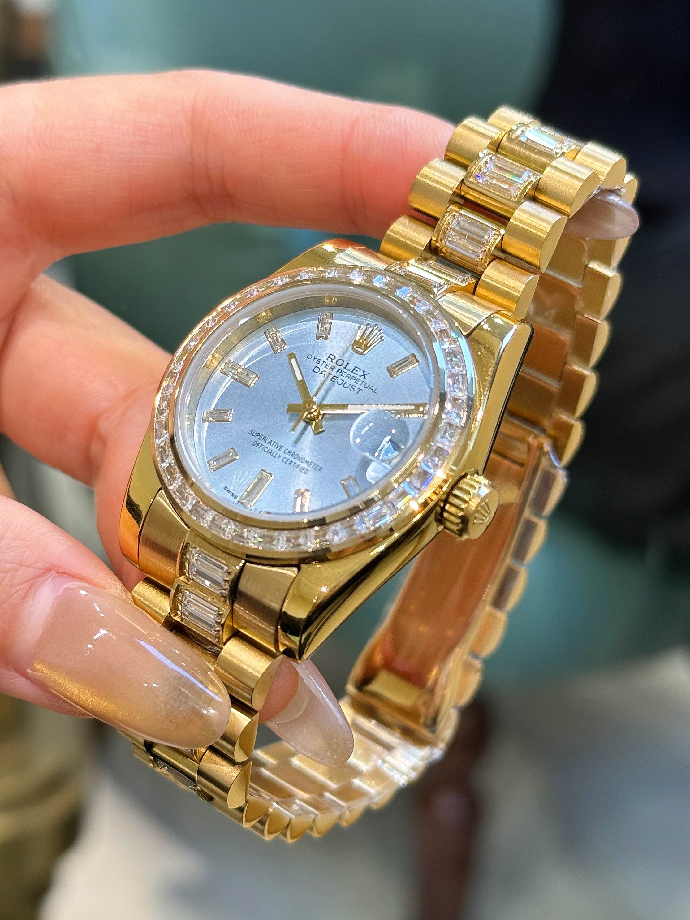 Rolex Style Beige Watches Watches Watches detail image 3 from source 765358