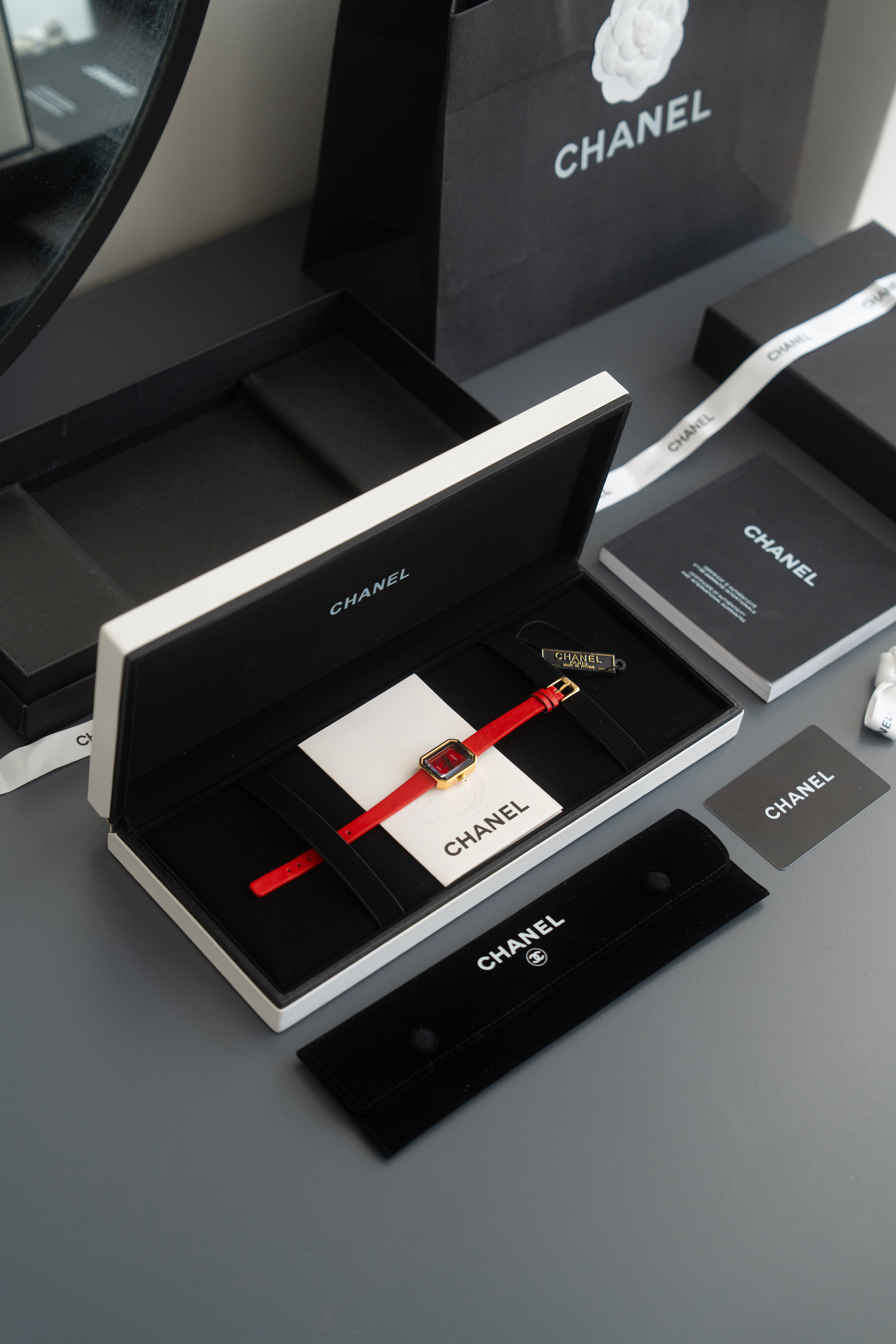 NO:726987,red ribbon,19860909红带,,Watch