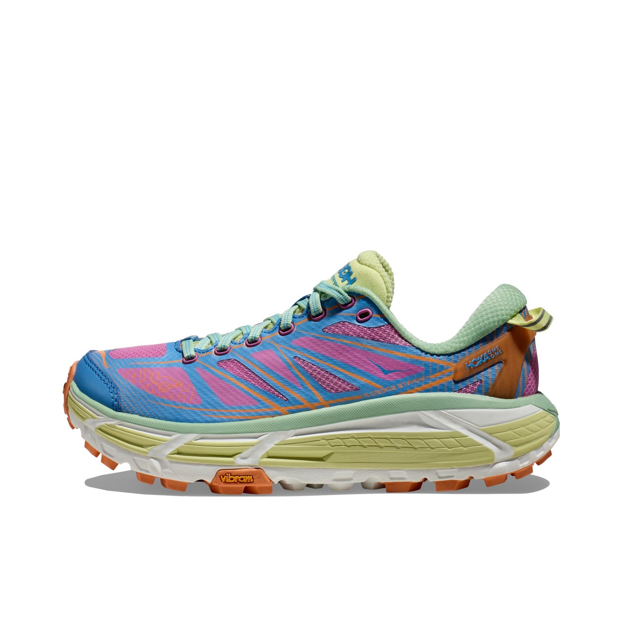one ninety ONE Mafat Speed ​​2 Mountain scarpe da corsa antiscivolo e resistenti all'usura Xiankelai rosa/blu mare_voghion.com