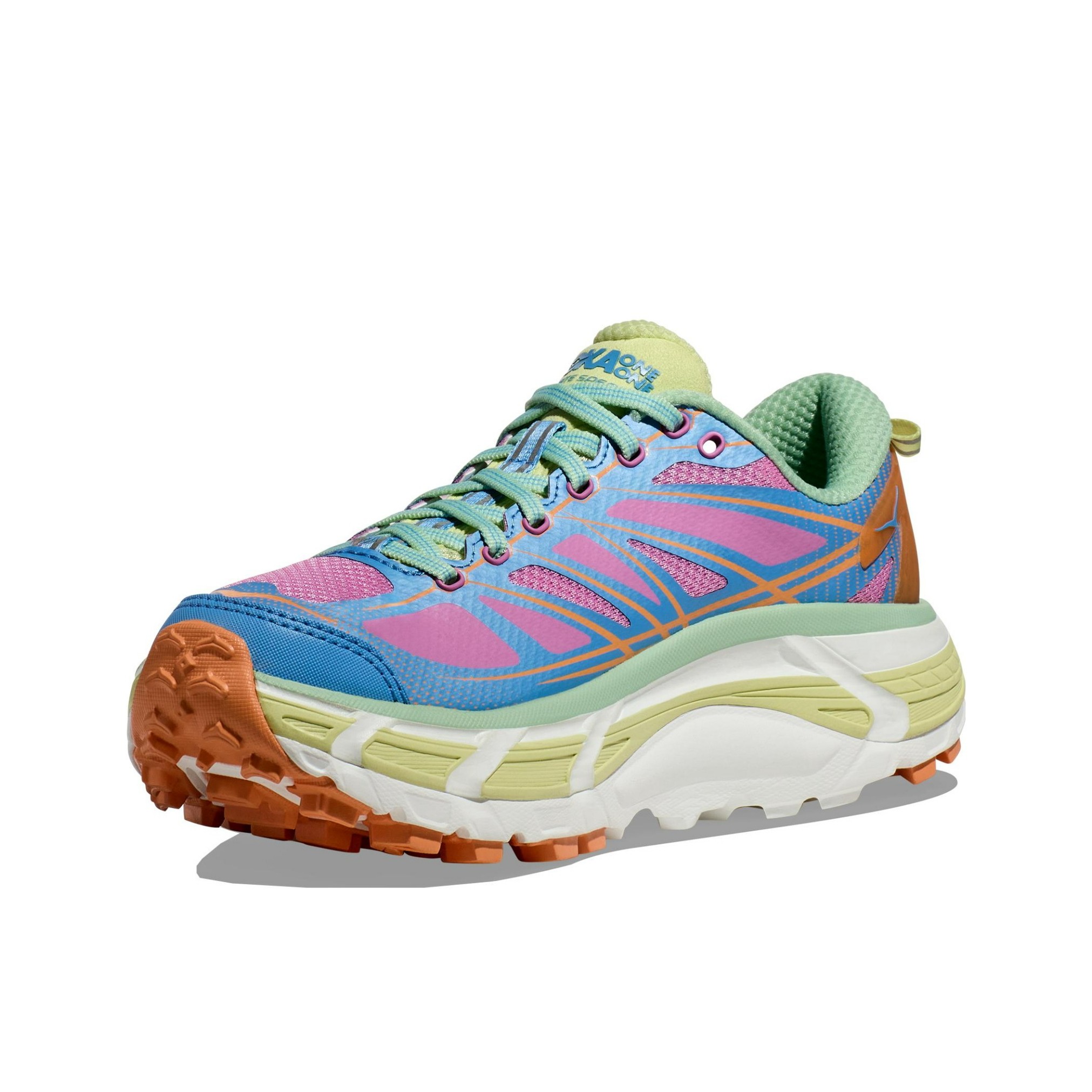 one ninety ONE Mafat Speed ​​2 Mountain scarpe da corsa antiscivolo e resistenti all'usura Xiankelai rosa/blu mare_voghion.com