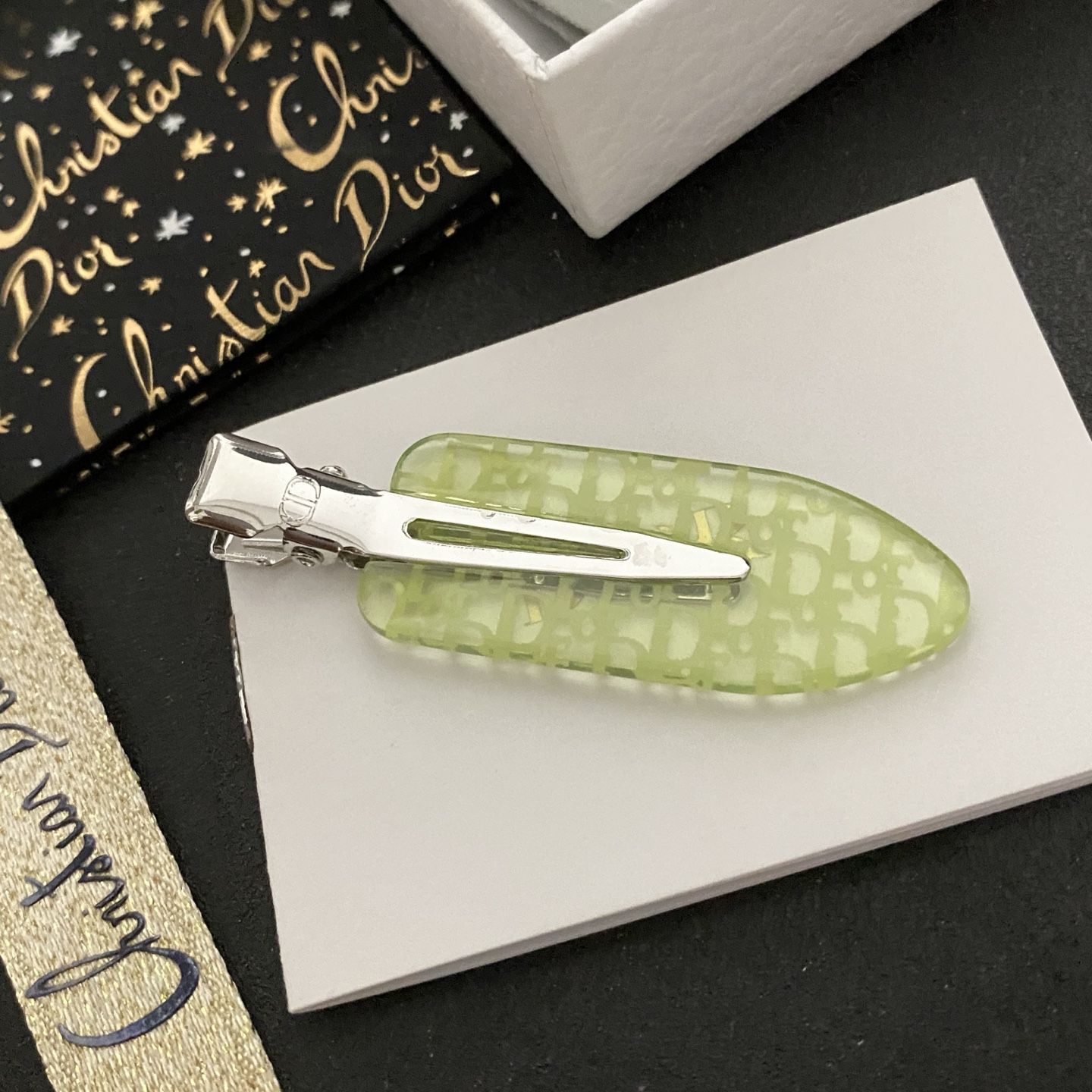 Dior New Hair Clip 2026: Embroidered Ribbon & Pearl Barrette | Latest Luxury Hair Accessories 7 i1756722584189 8633 0 1