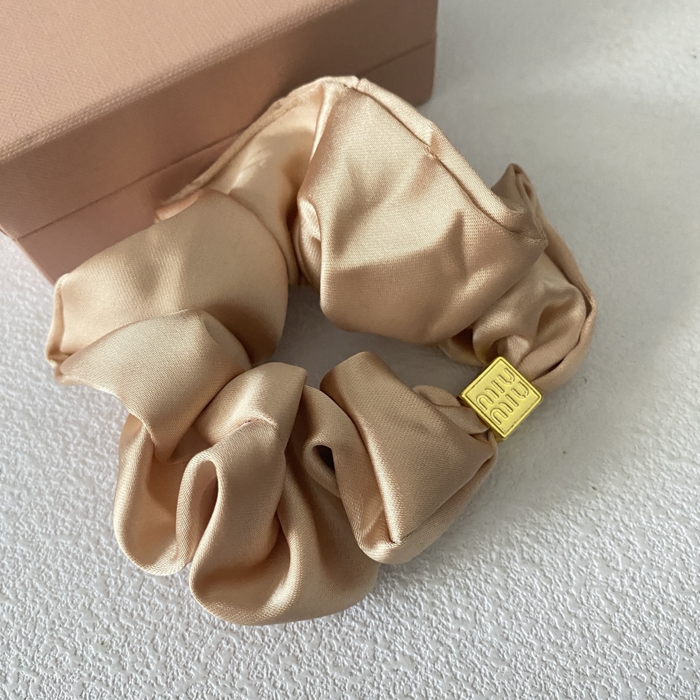 Miu Miu Floral Chiffon Hair Tie: Seasonal Print with Sliding Knot Closure 11 i1760162526542 8398 0 4