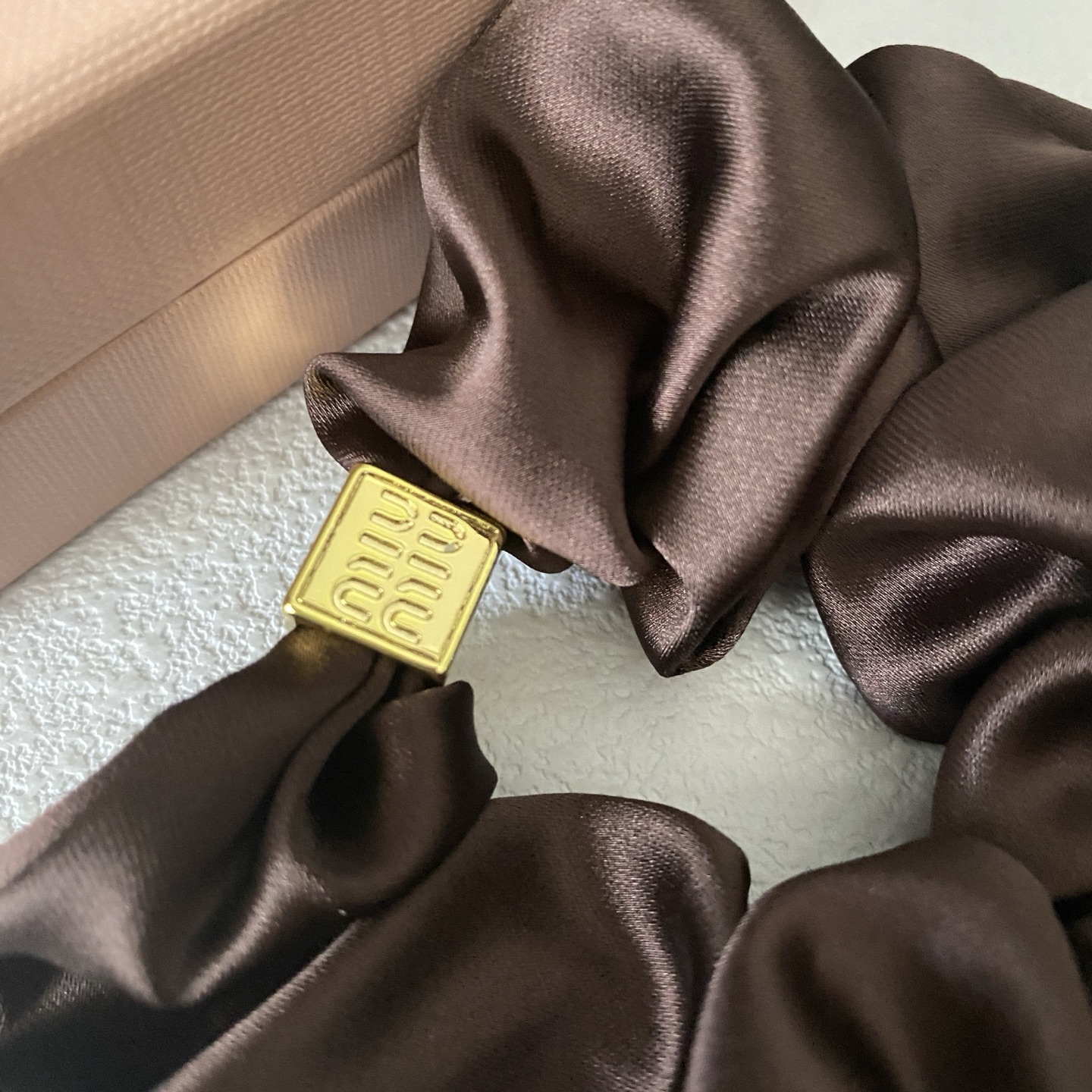 Miu Miu Floral Chiffon Hair Tie: Seasonal Print with Sliding Knot Closure 10 i1760162527432 8798 0 3