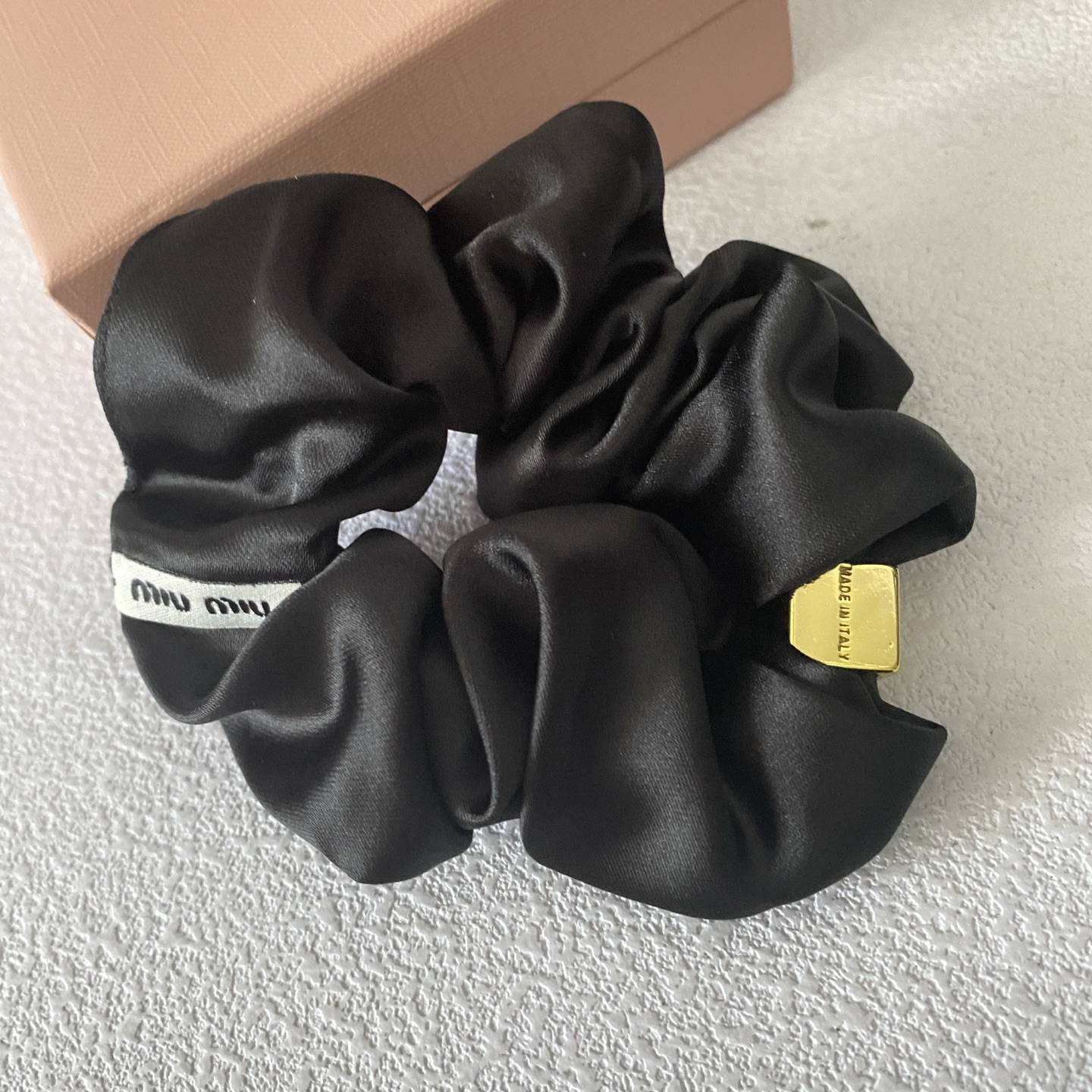 Miu Miu Floral Chiffon Hair Tie: Seasonal Print with Sliding Knot Closure 12 i1760162527948 5440 0 5