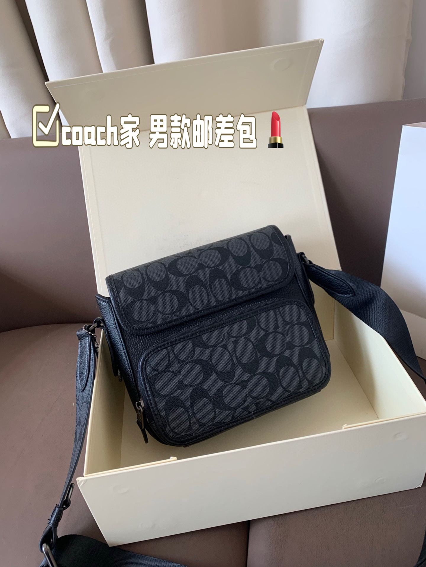 Con caja, medidas: 21 16 cm, coach nueva combinación de colores! Bolso de mensajero que a los chicos les encantará, el …
