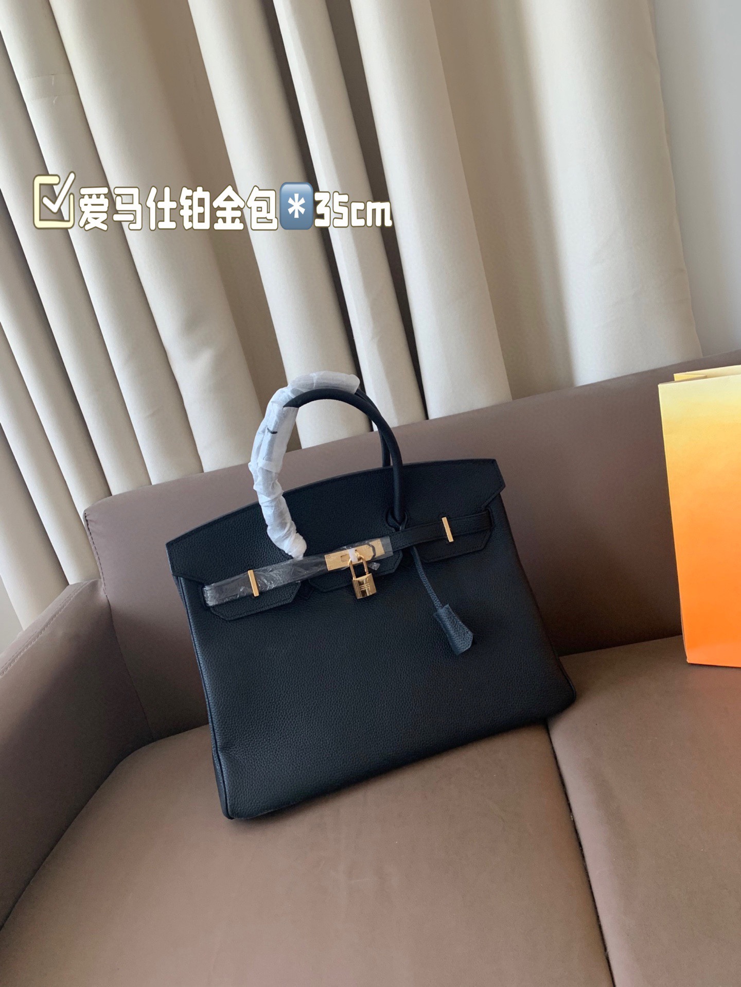 P473 Full Set Of Packaging | Hermès Birkin Bag | Incomparable And Perfect Details | The Color Matching Is Eye-catching And Perfectly Suitable For Outfits | The Capacity Is Full And The Upper Body Is Elegant And Temperamental | Size 35 28